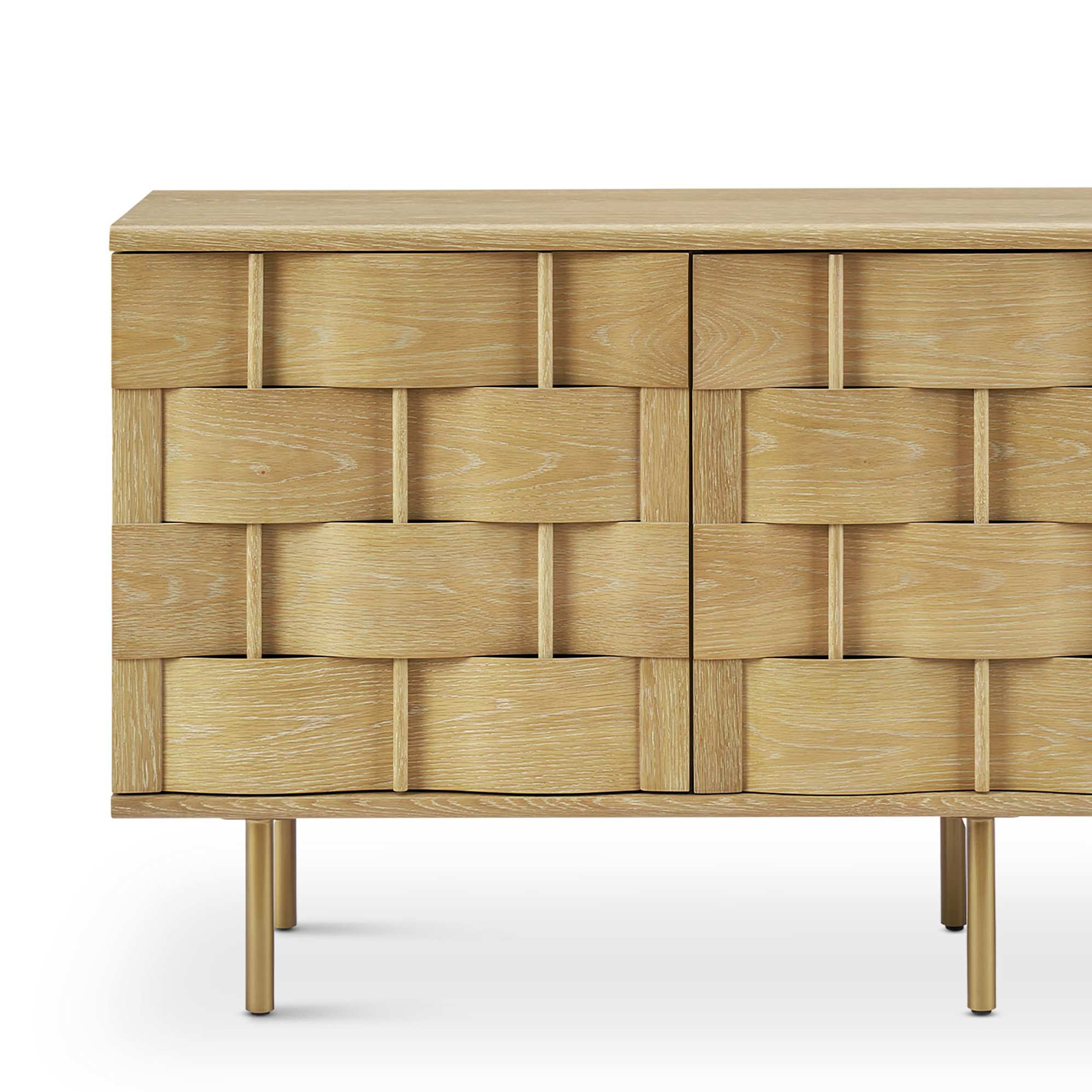 Ariel Sideboard, Whitewashed Oak 7