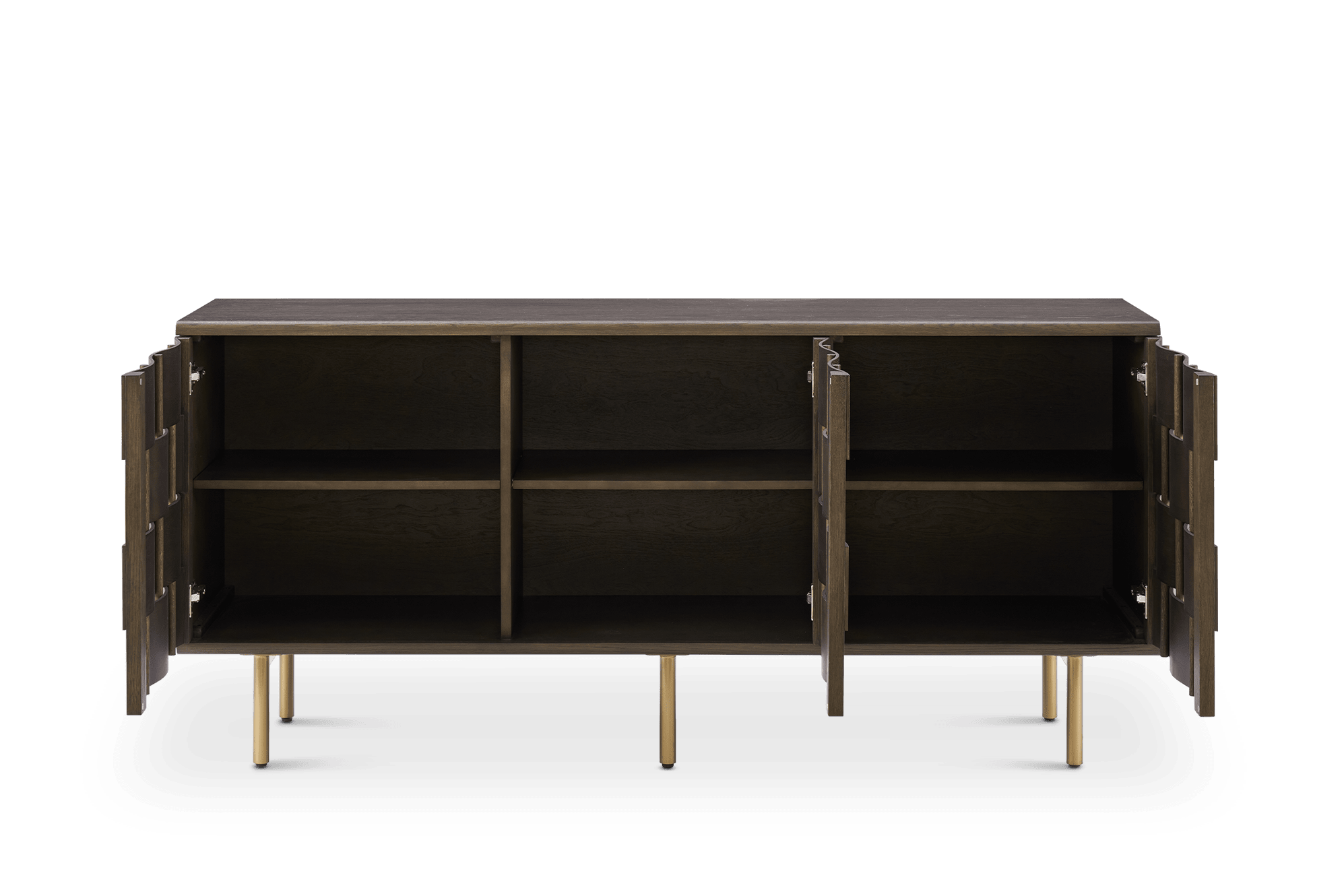 Ariel Sideboard, Caramel Oak 9