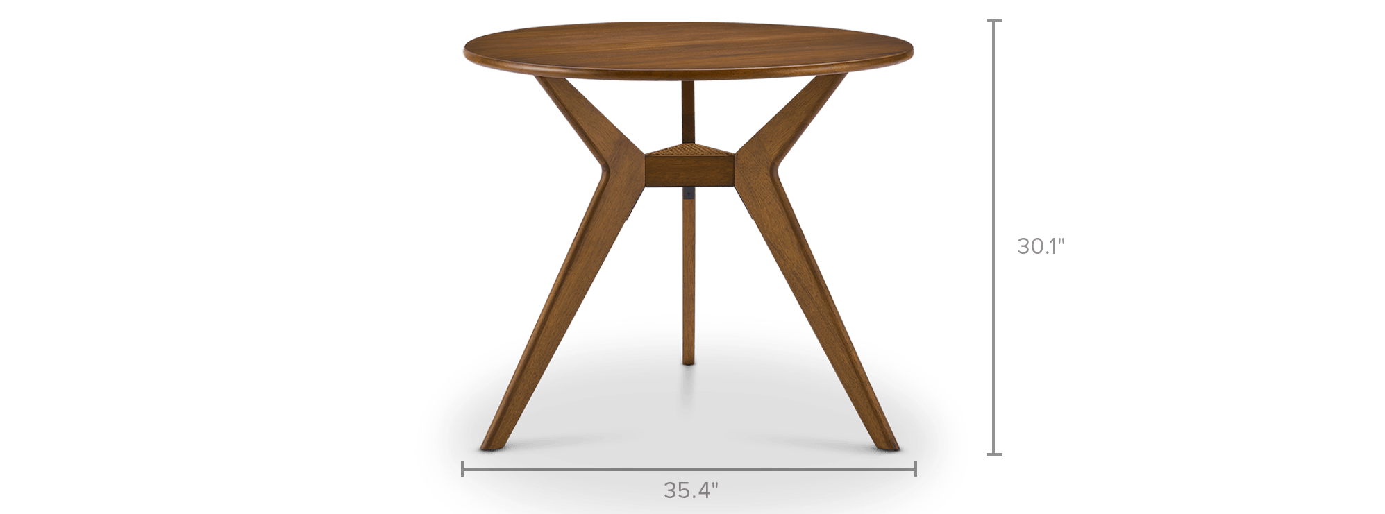 dimension of Tribeca Round Dining Table