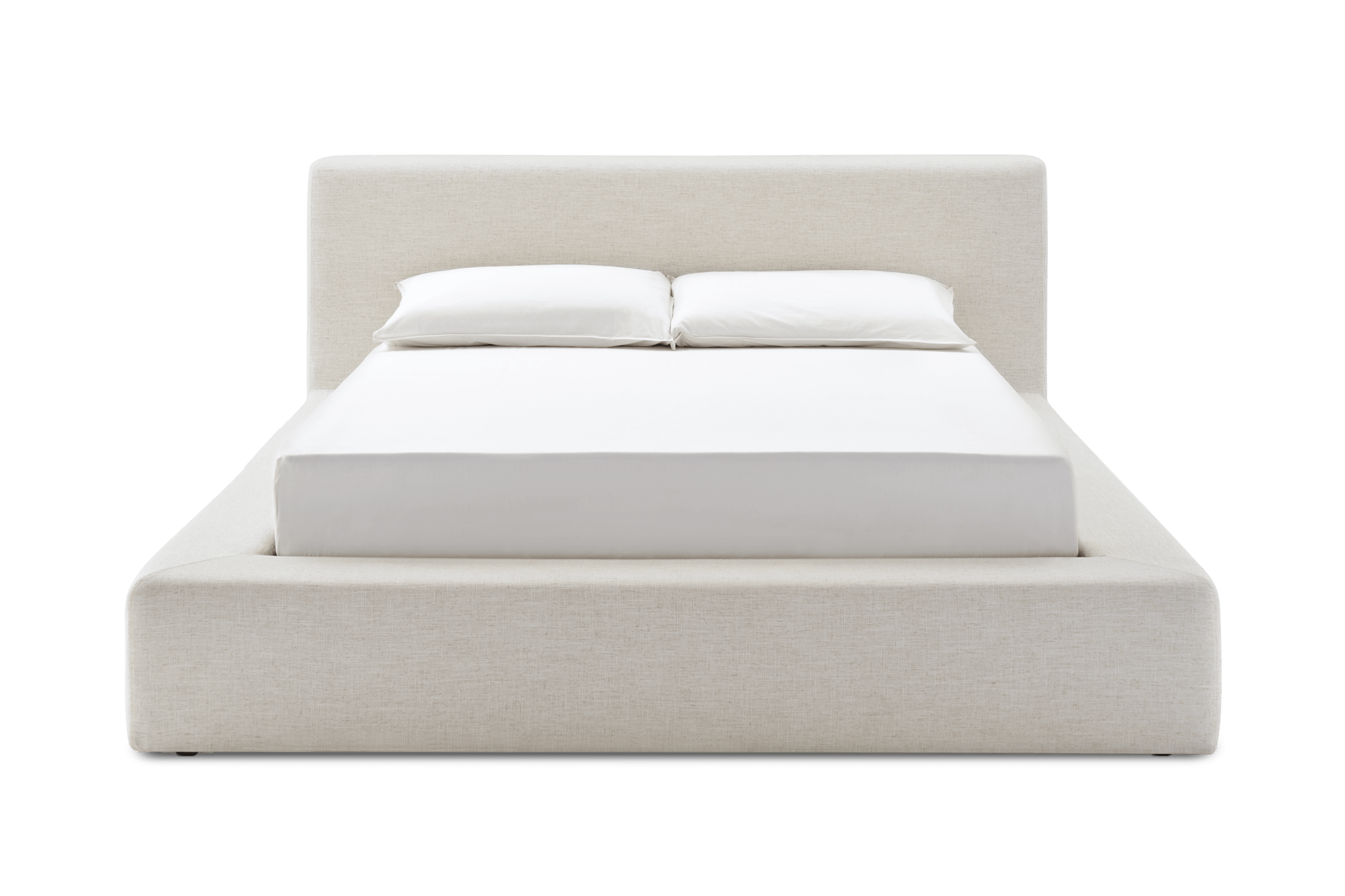 Dawson Queen Size Storage Bed, Beach Linen