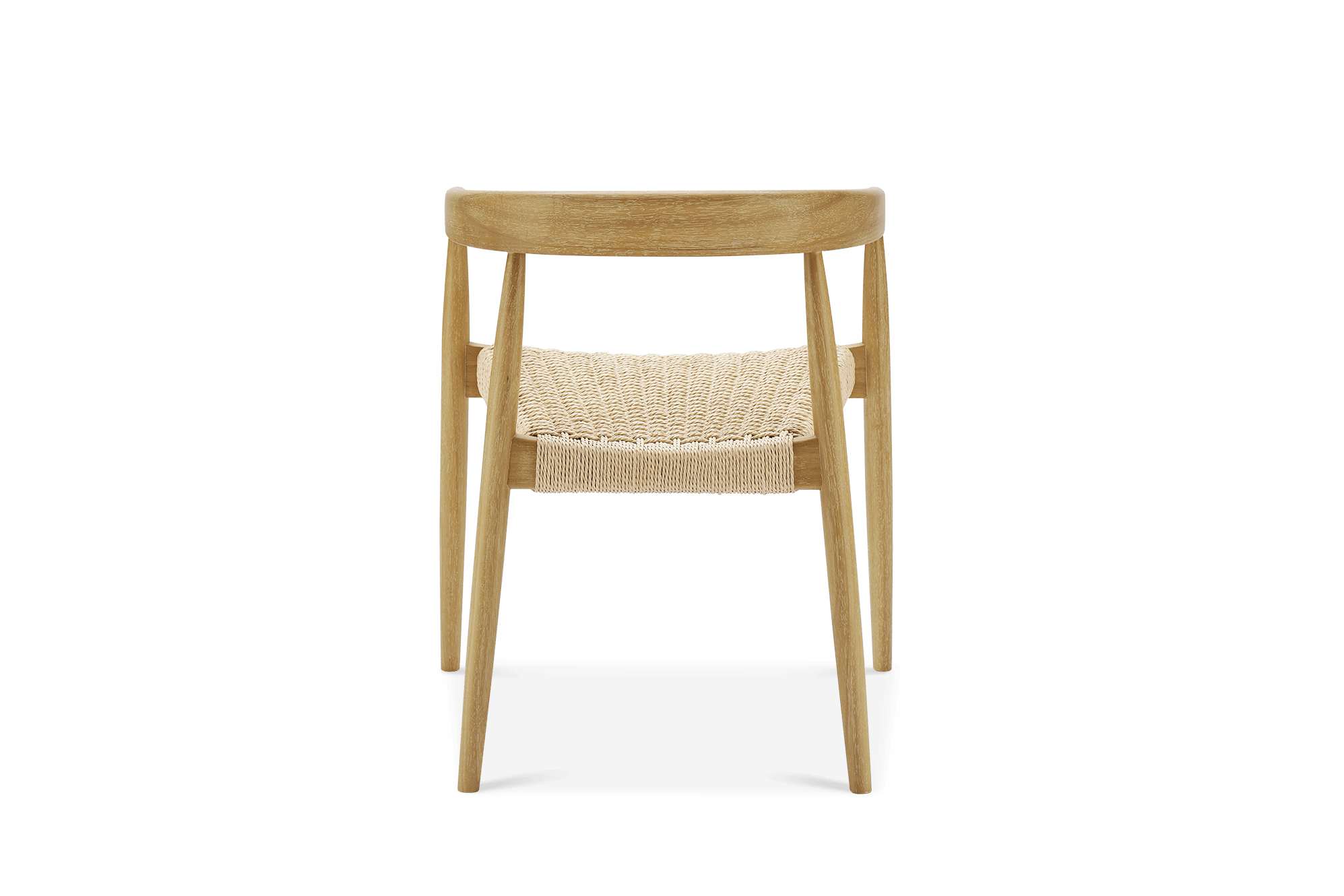 Austen Dining Arm Chair, White Wash 10