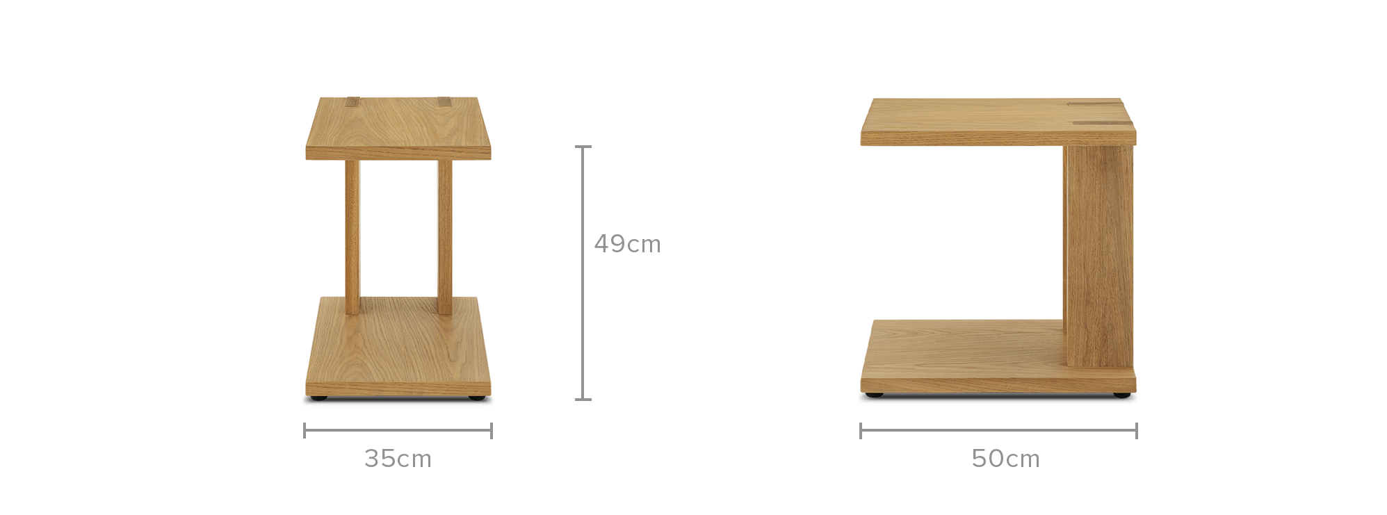 dimension of Mori C-Side Table