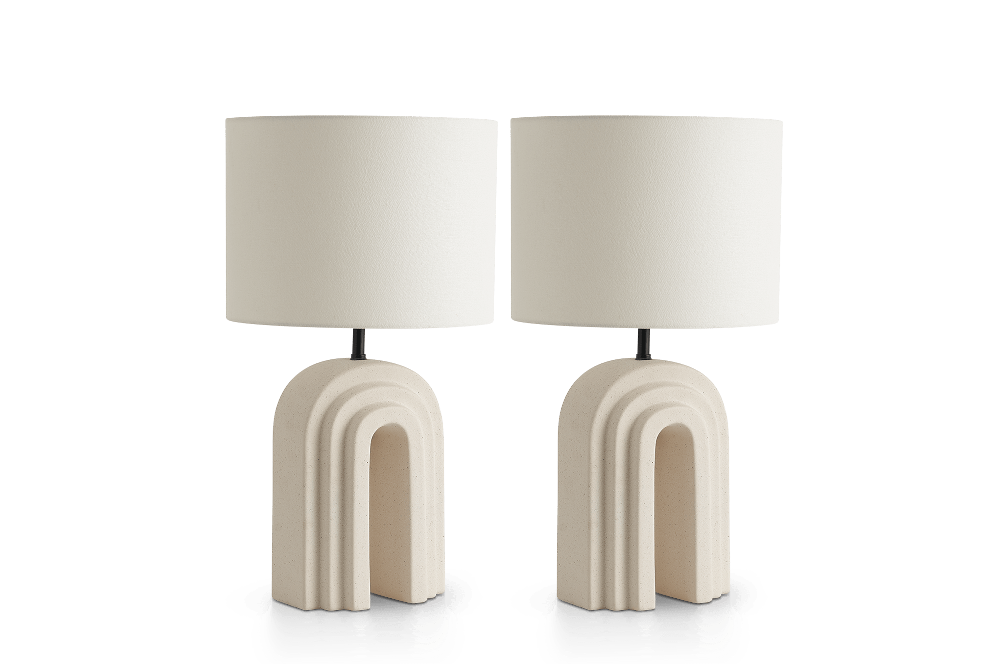 Blanc Arched Table Lamp