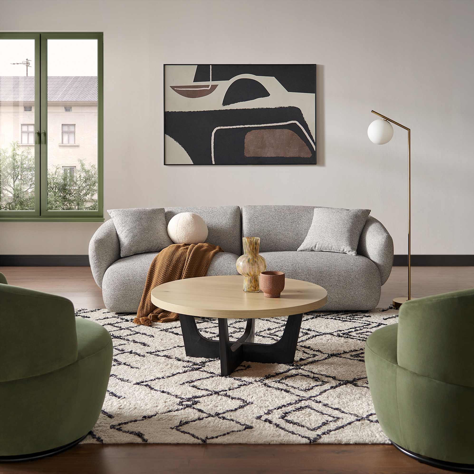 Sawyer Round Coffee Table 2