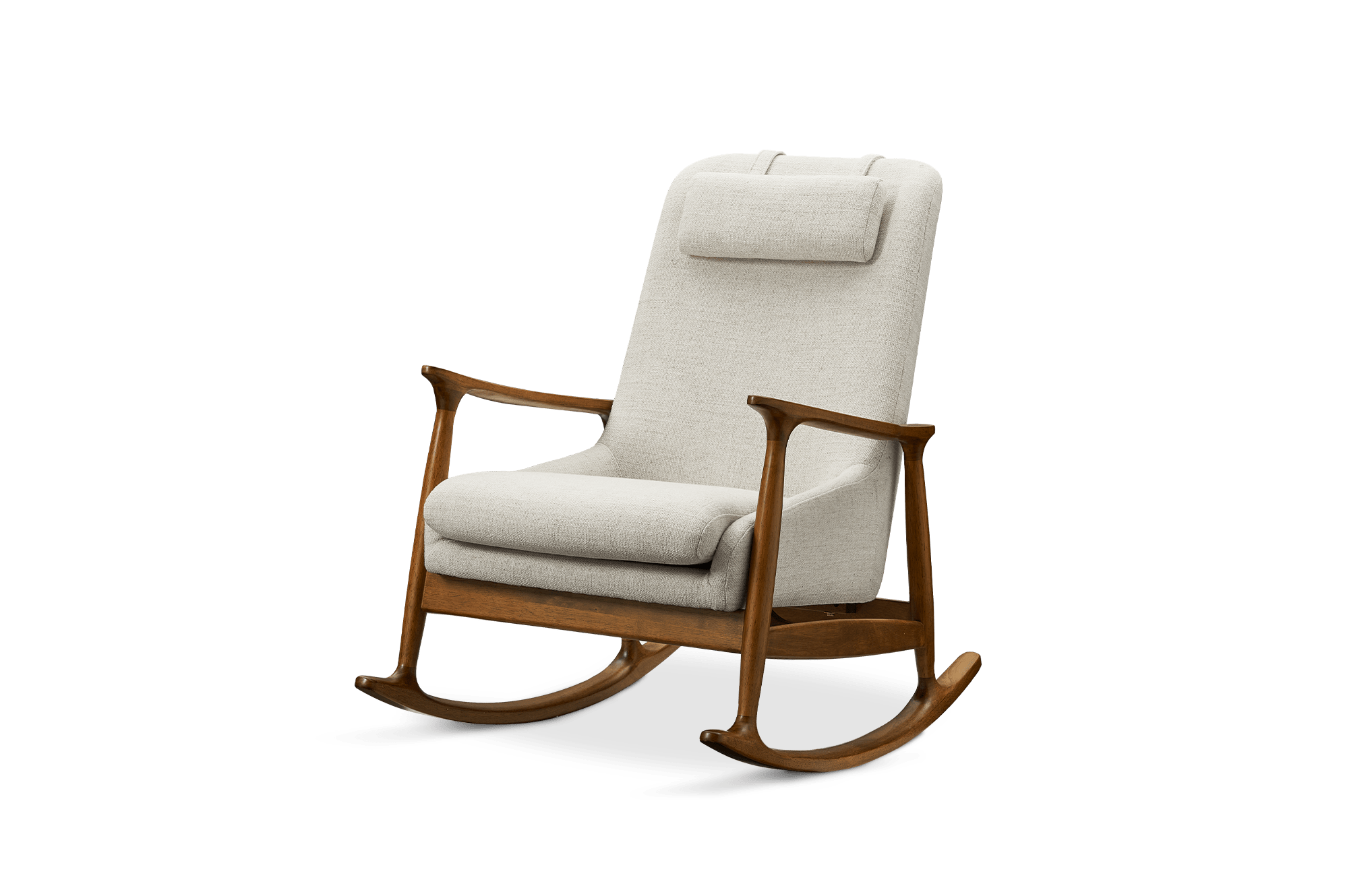 Desmond Rocking Armchair, Opal Beige