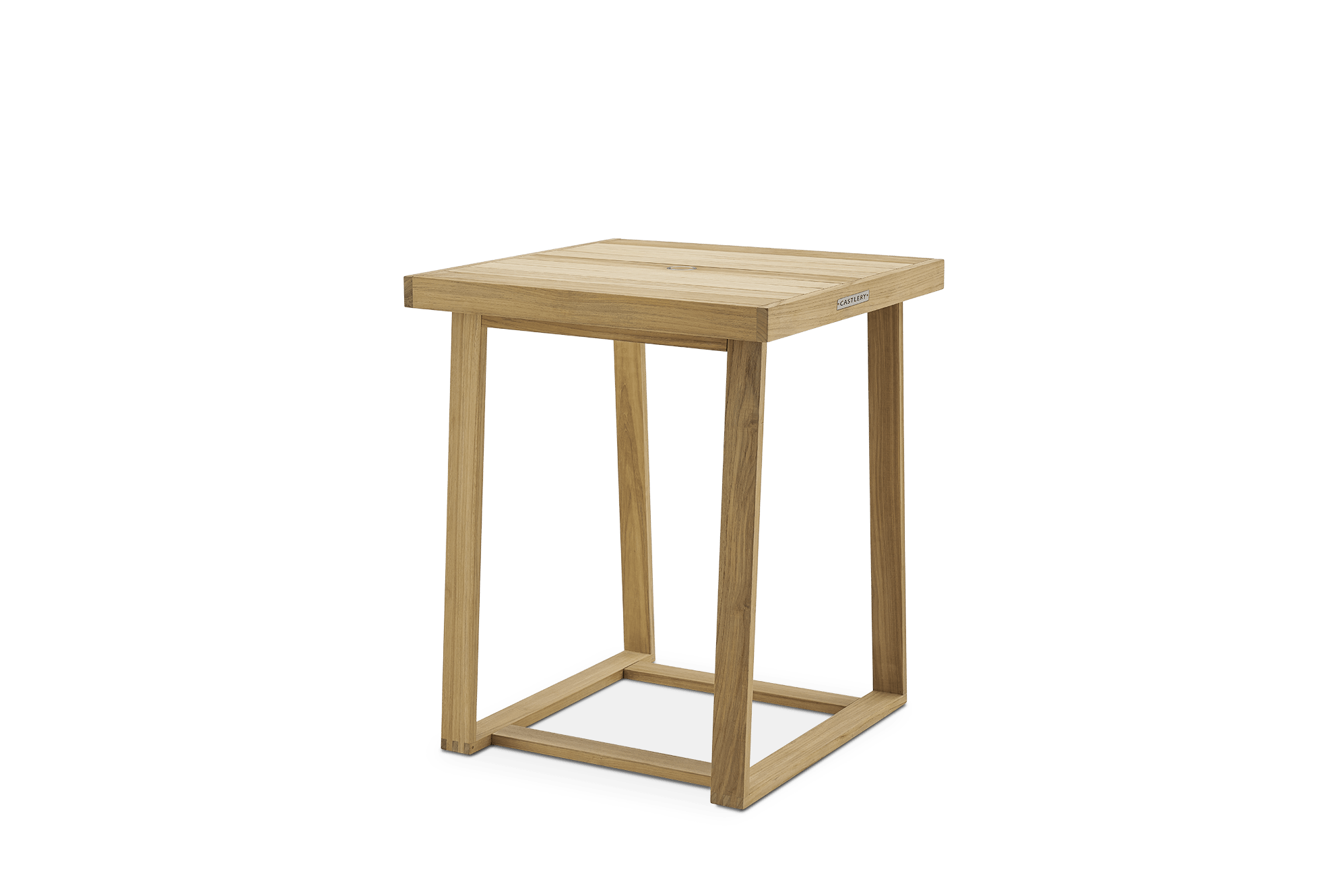 Rio Outdoor Teak Square Bar Table