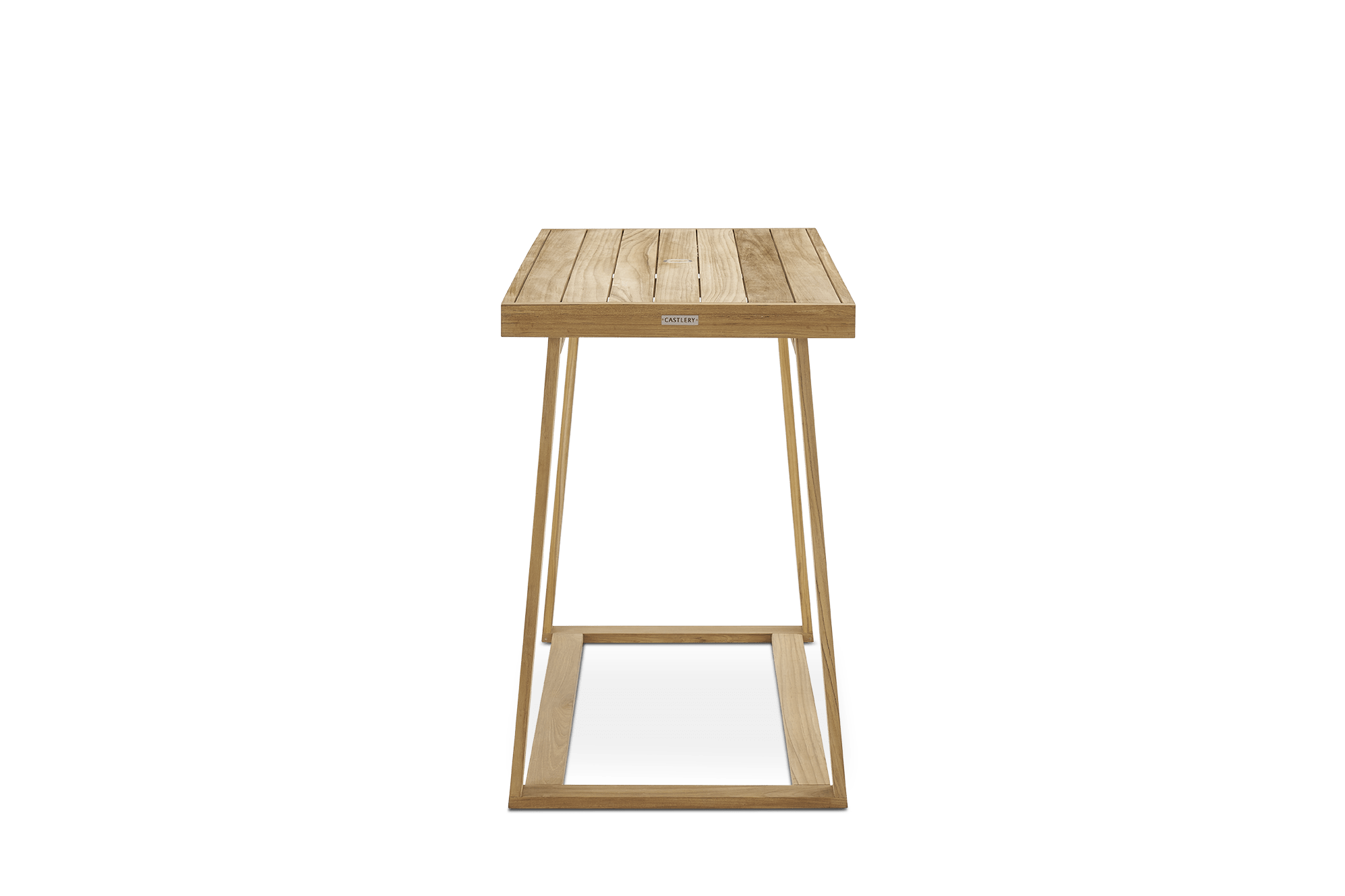 Rio Outdoor Teak Rectangular Bar Table 8