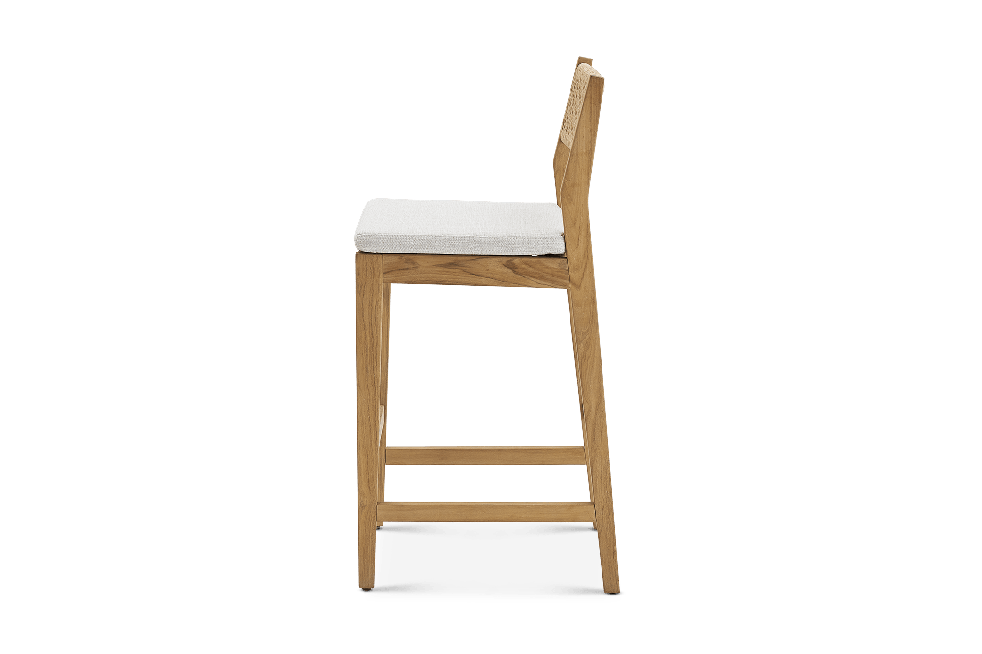 Rio Outdoor Teak Bar Stool Set 9