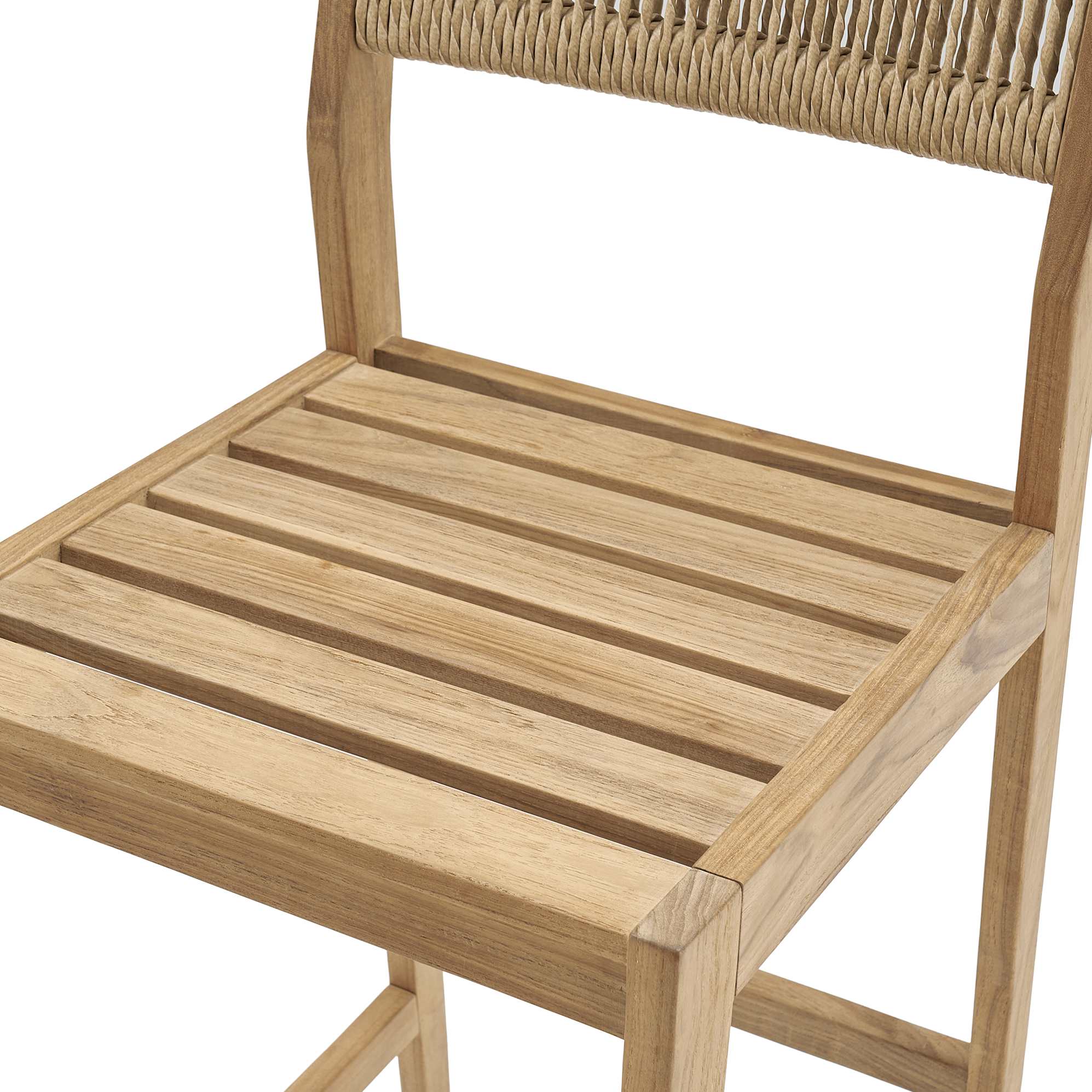 Rio Outdoor Teak Bar Stool Set 5