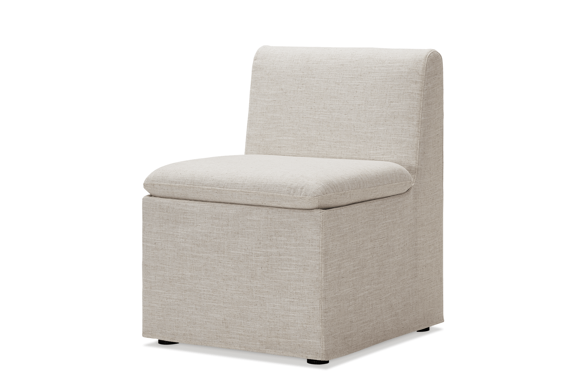 Callie Single Banquette, Beach Linen