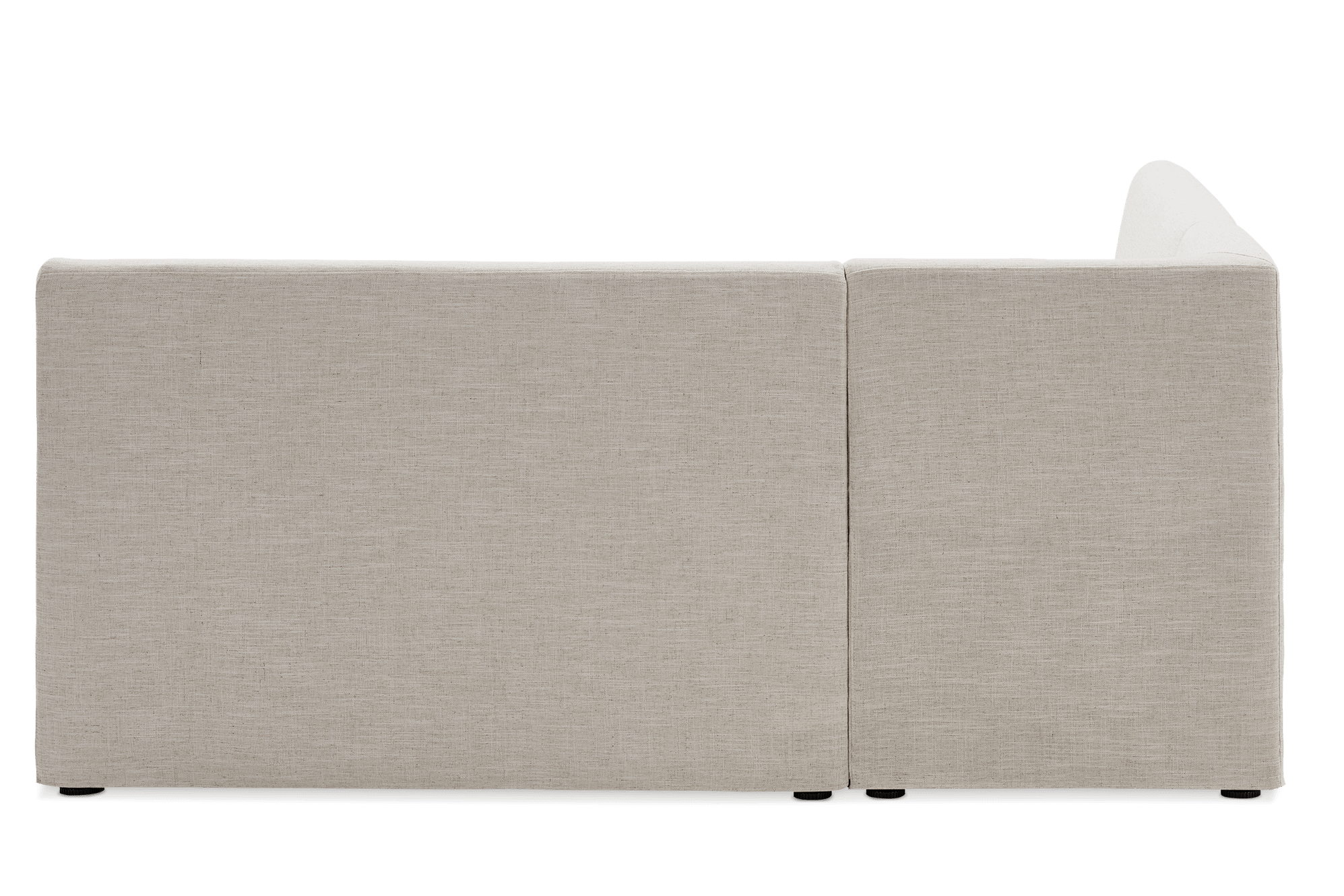 Callie Slipcovered Extended L-Shape Storage Banquette 6