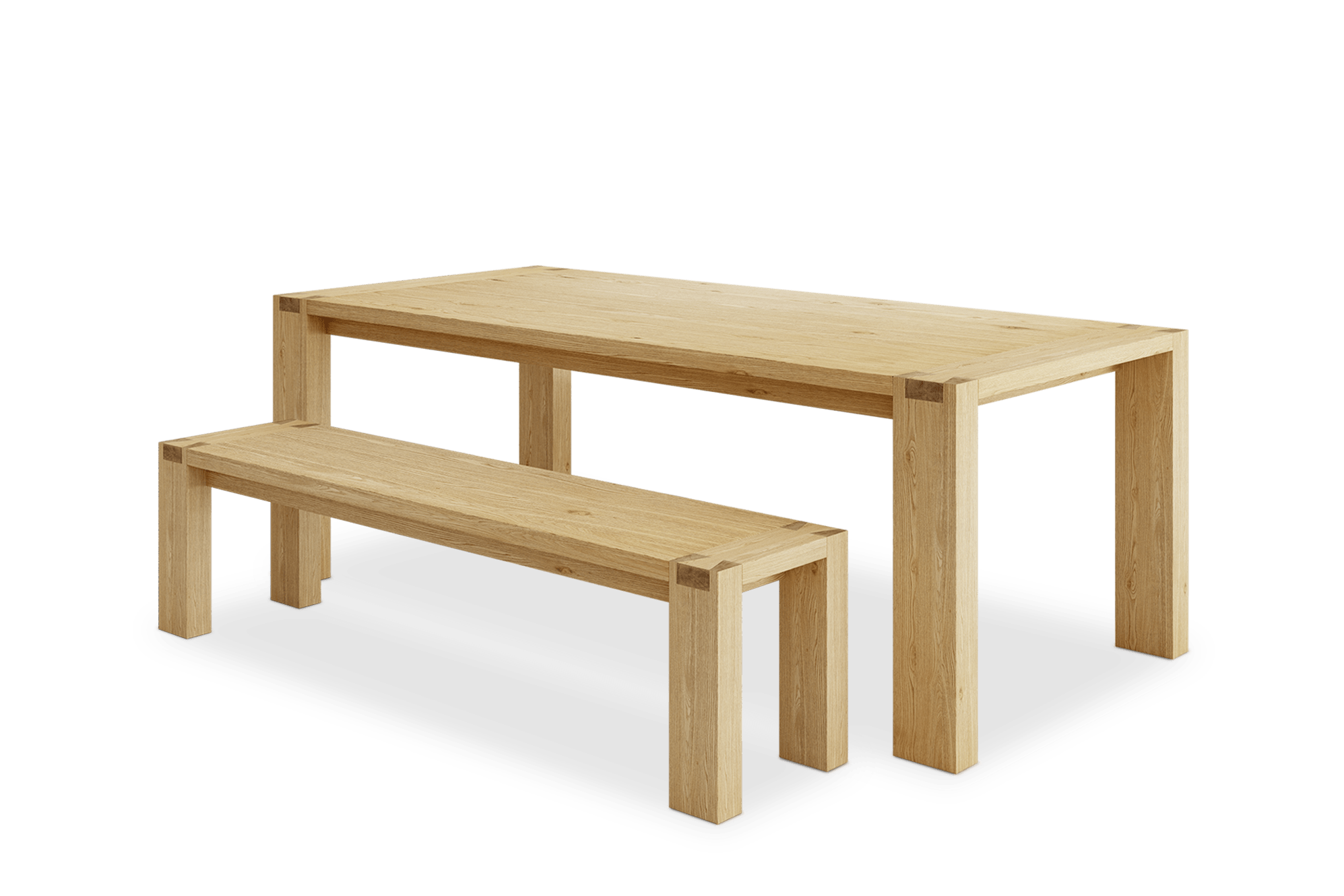 Bradley Dining Table with Bench Set 1