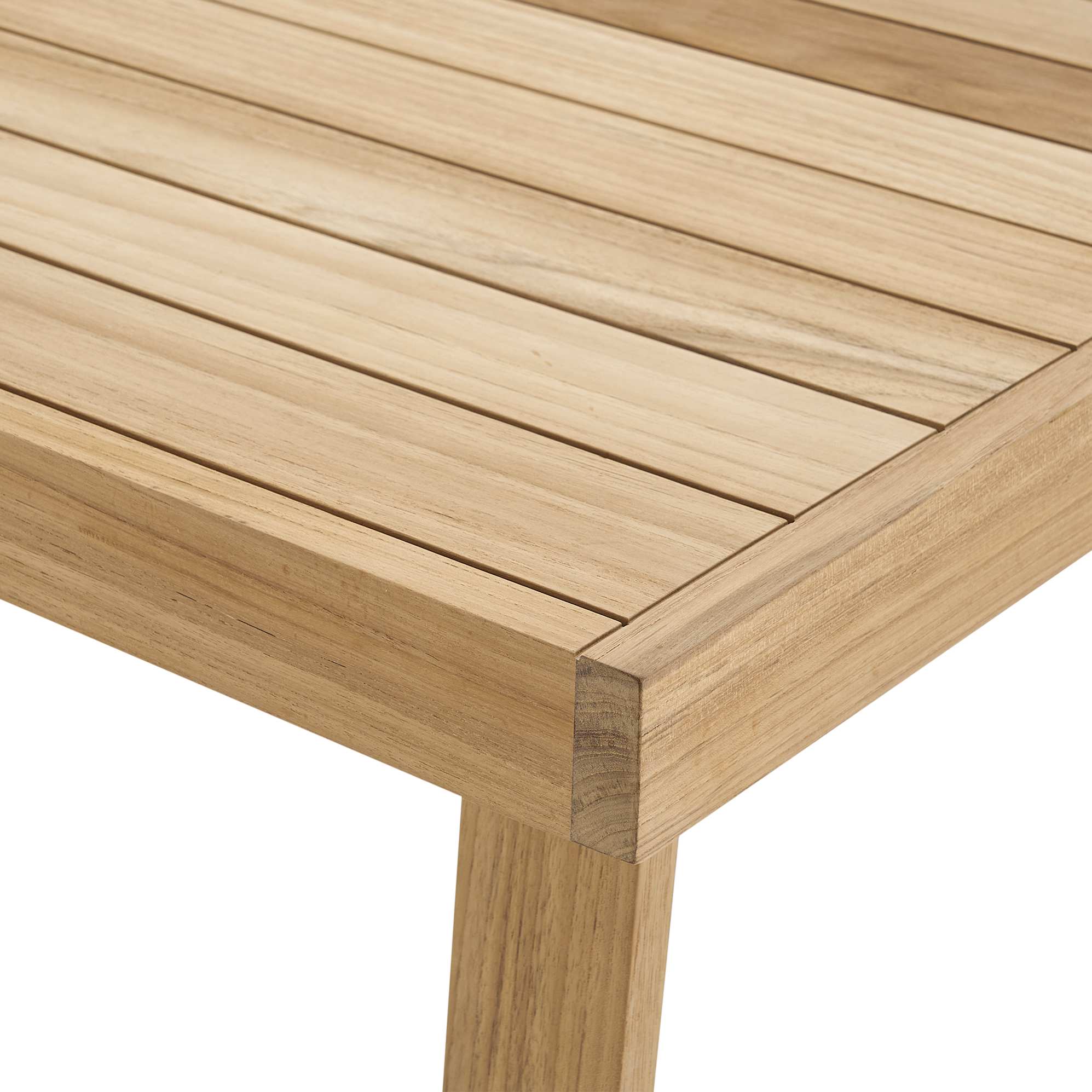 Rio Outdoor Teak Rectangular Bar Table 3