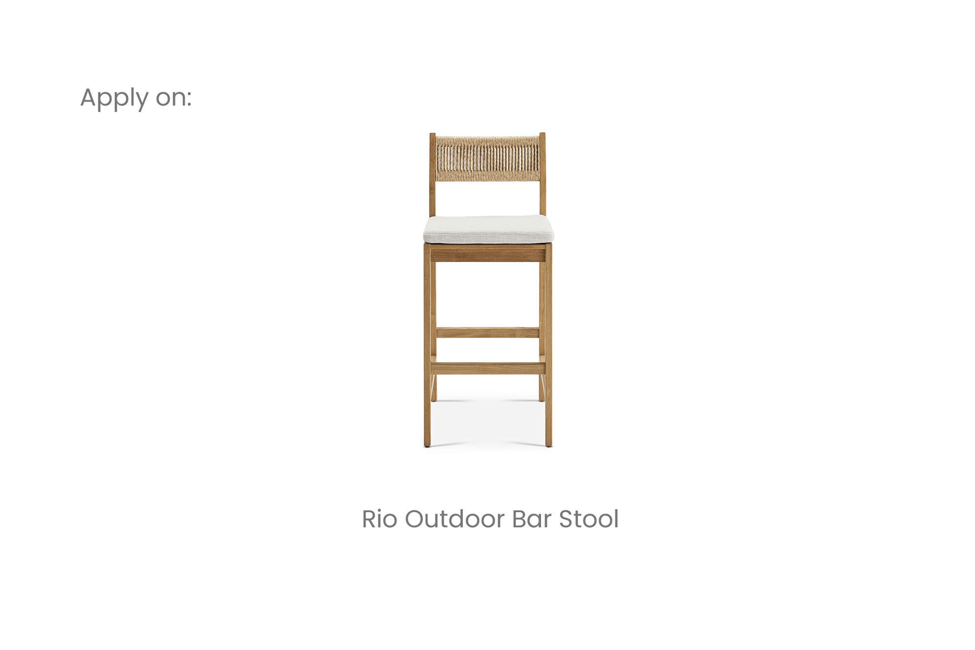 Rio Outdoor Bar Stool Set Cover 4