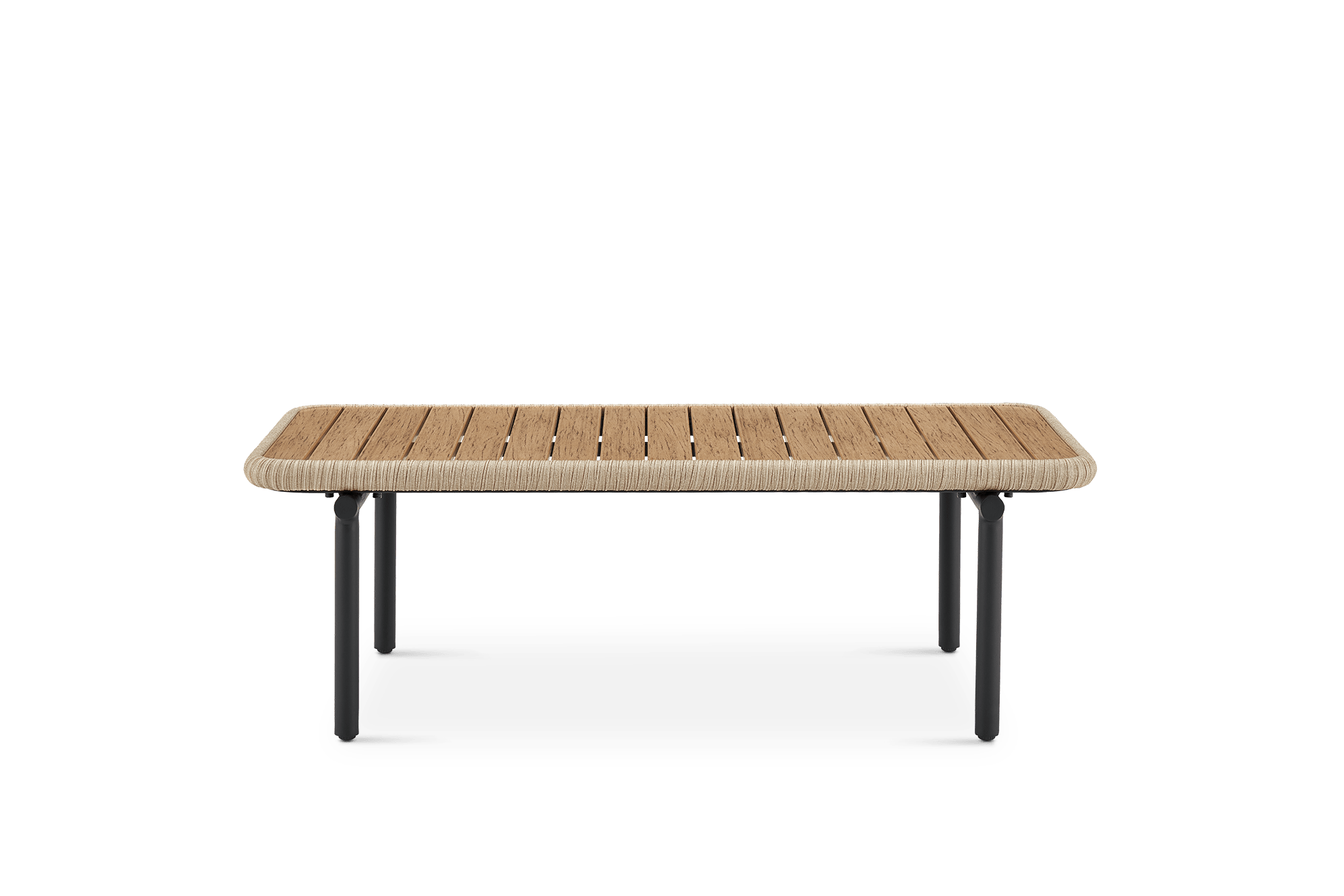 Sierra Outdoor Coffee Table, Shaped Tube