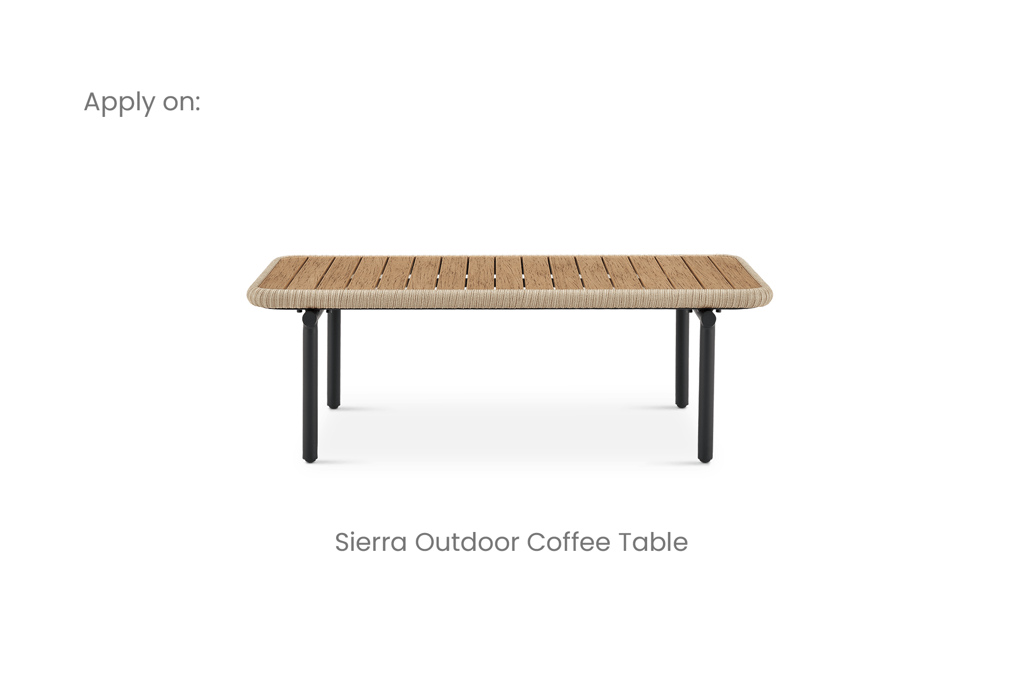 Sierra Outdoor Coffee Table Cover 4