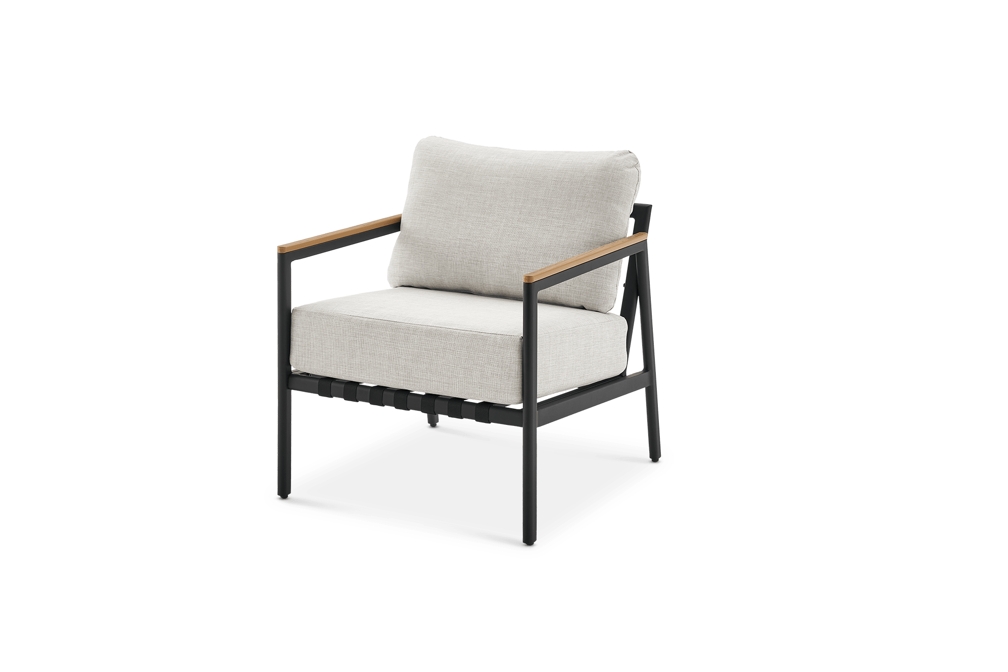 Sorrento Outdoor Lounge Chair, Natural Beige