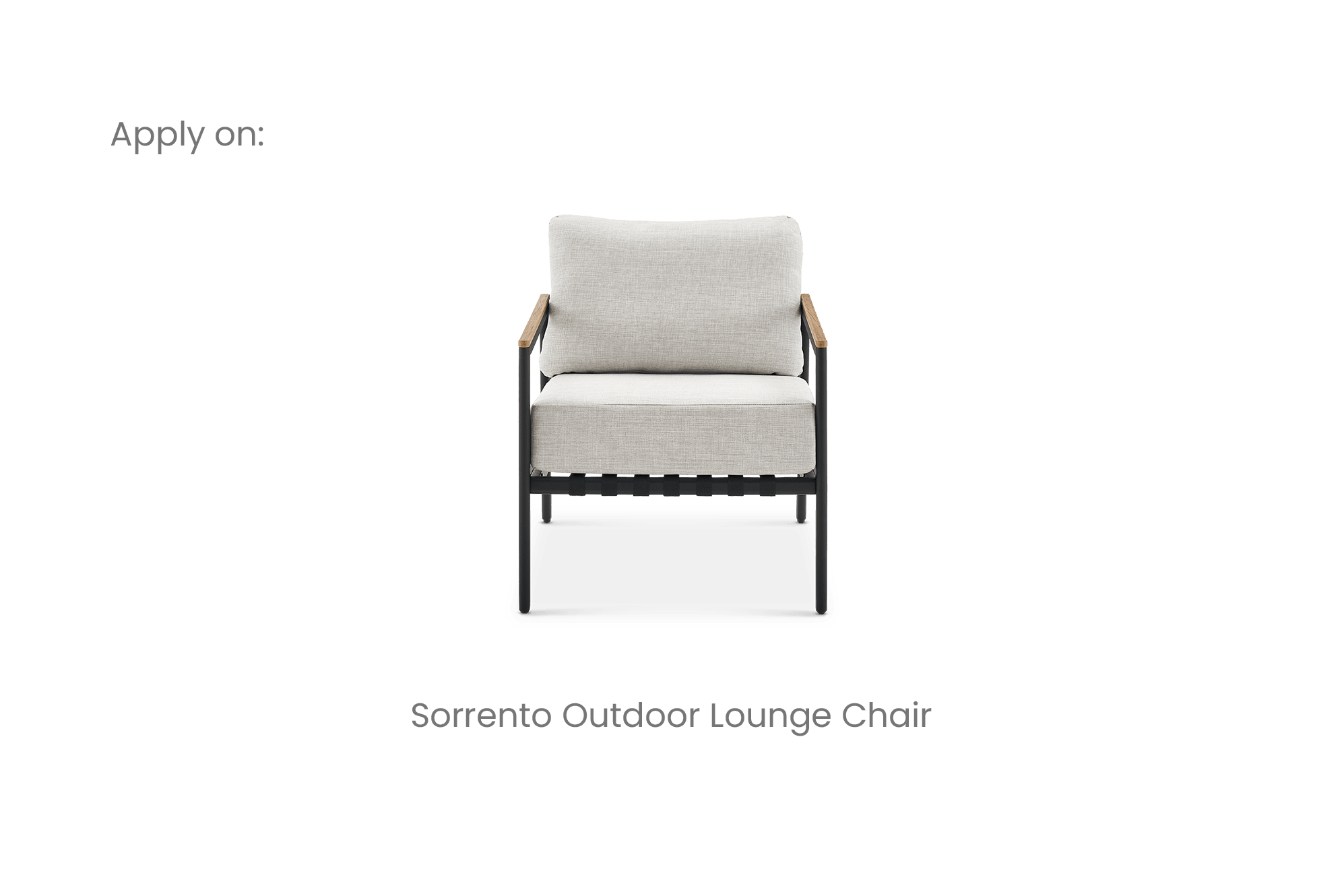 Sorrento Outdoor Lounge Chair Cover 4