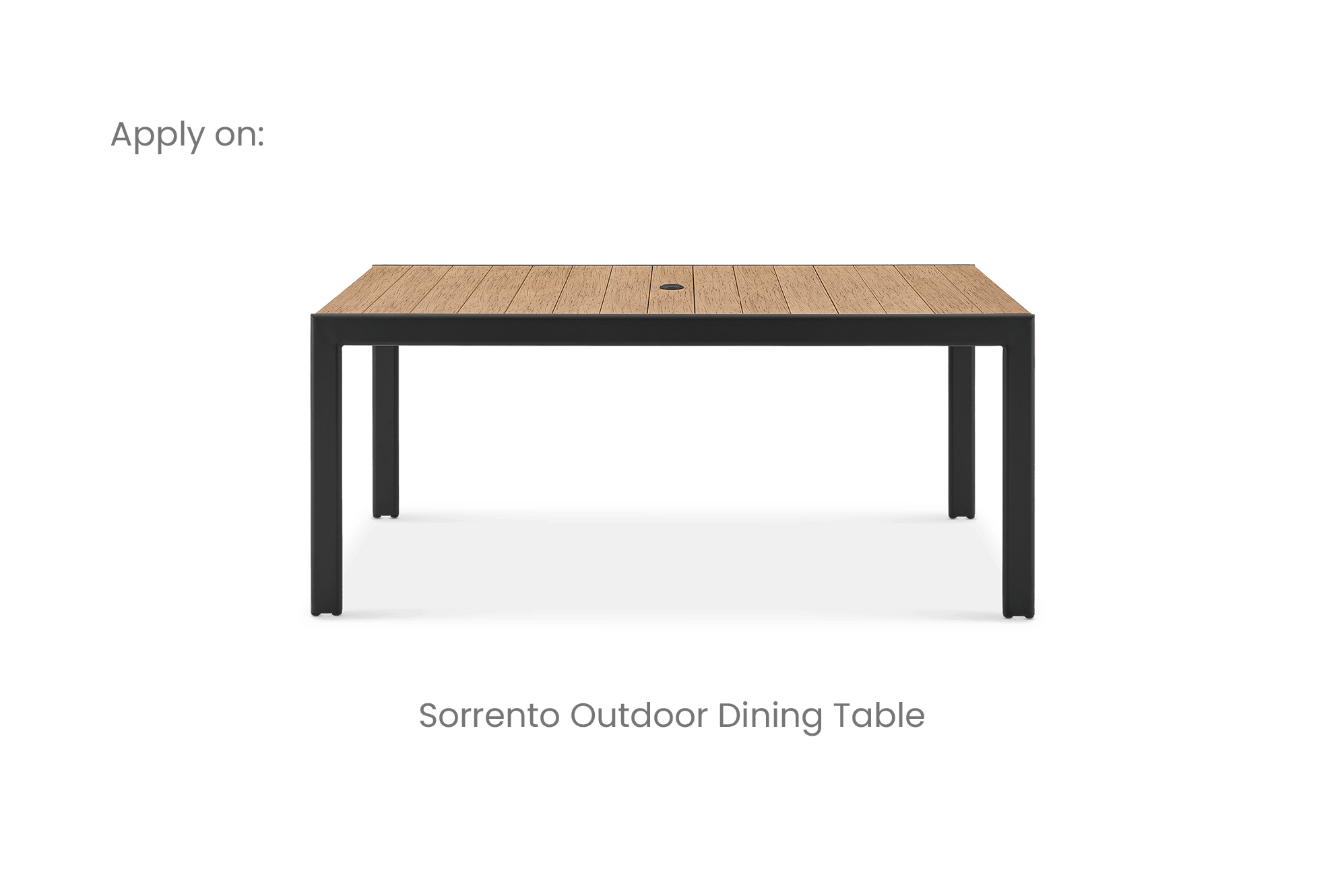Sorrento Outdoor Dining Table Cover 4