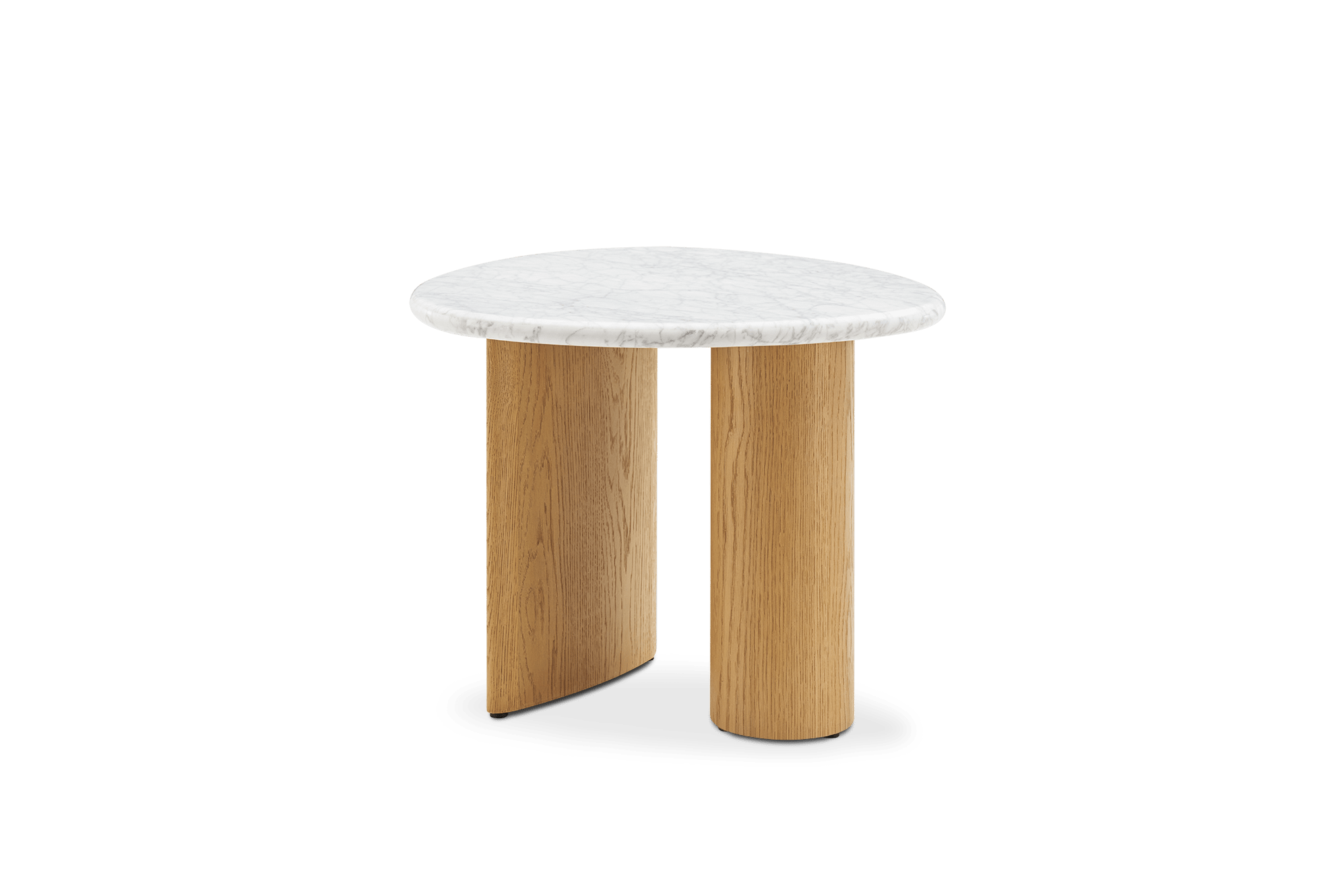 Lavine Marble Side Table, 55cm