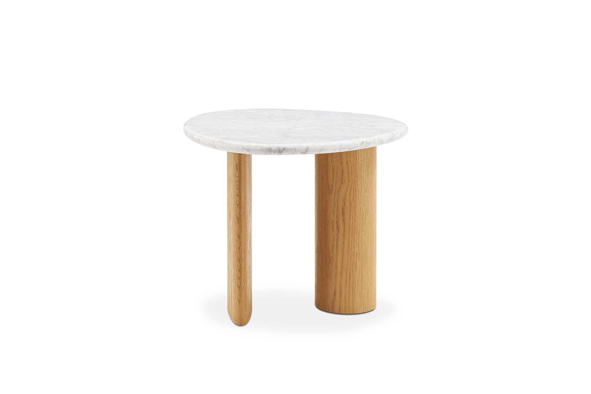 Lavine Marble Side Table, 21.7"