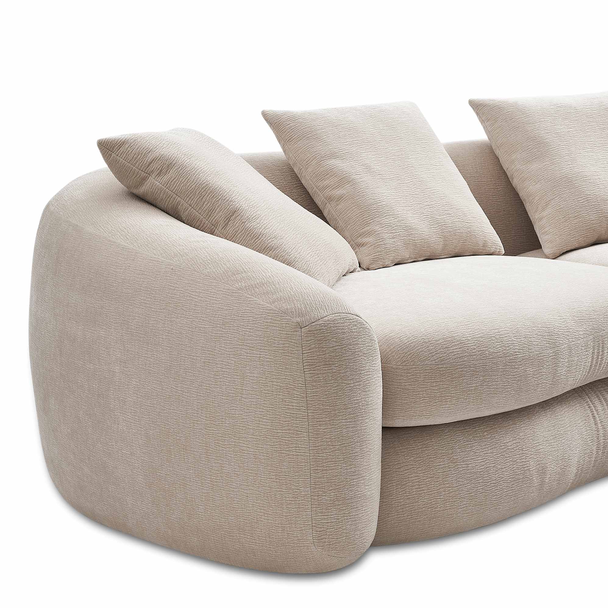 Fable Performance Fabric 3 Seater Sofa 6