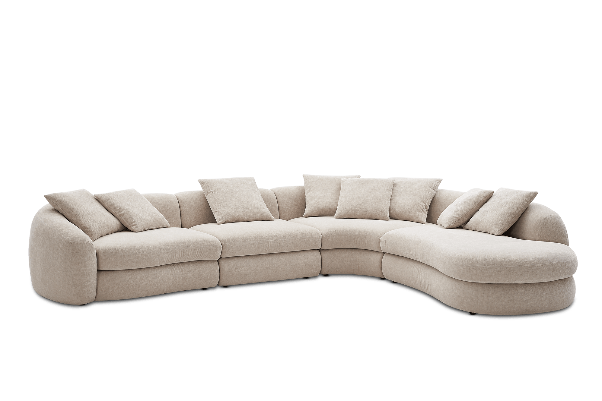 Fable Performance Fabric Extended Chaise Sectional Sofa