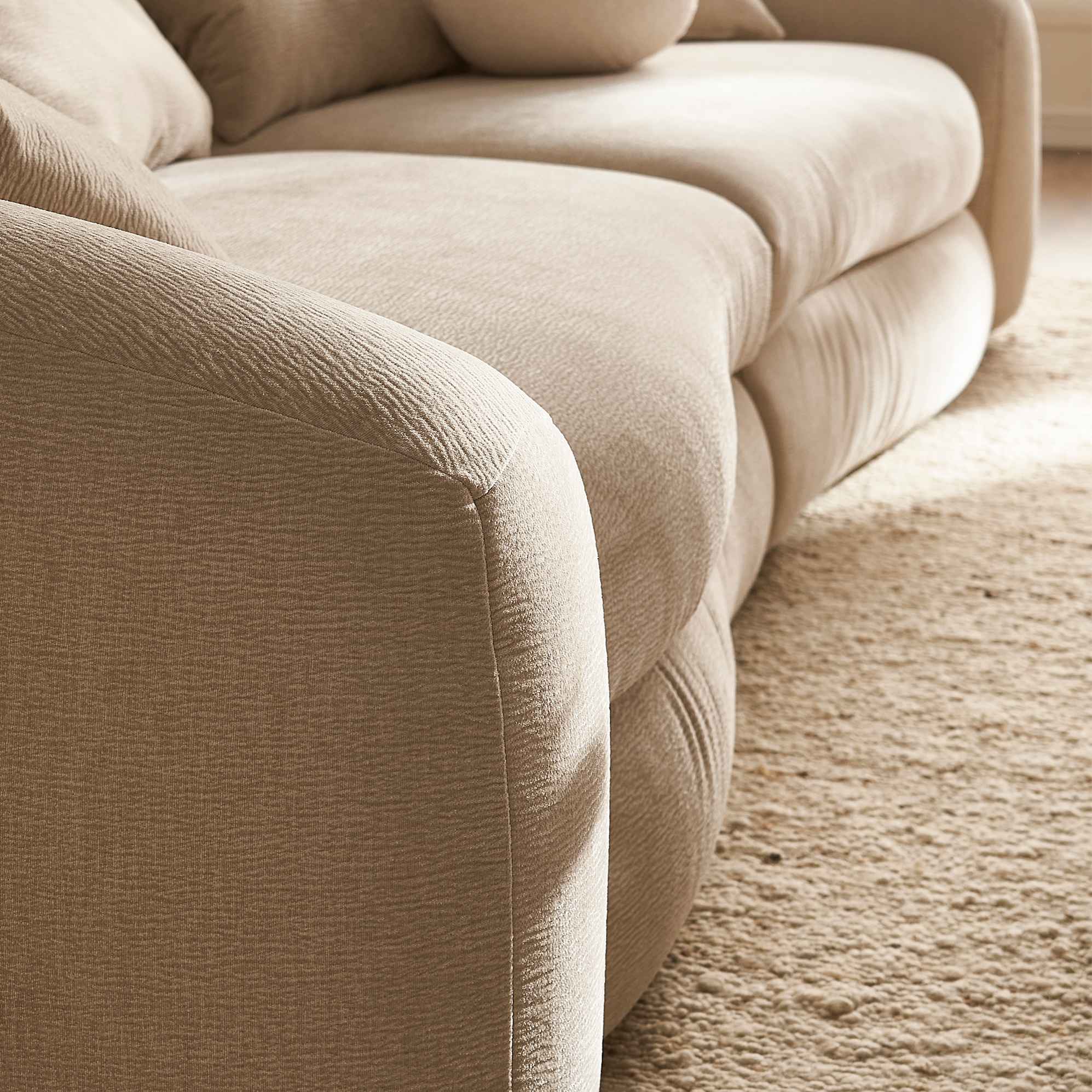 Fable Performance Fabric Side Chaise Sofa 4