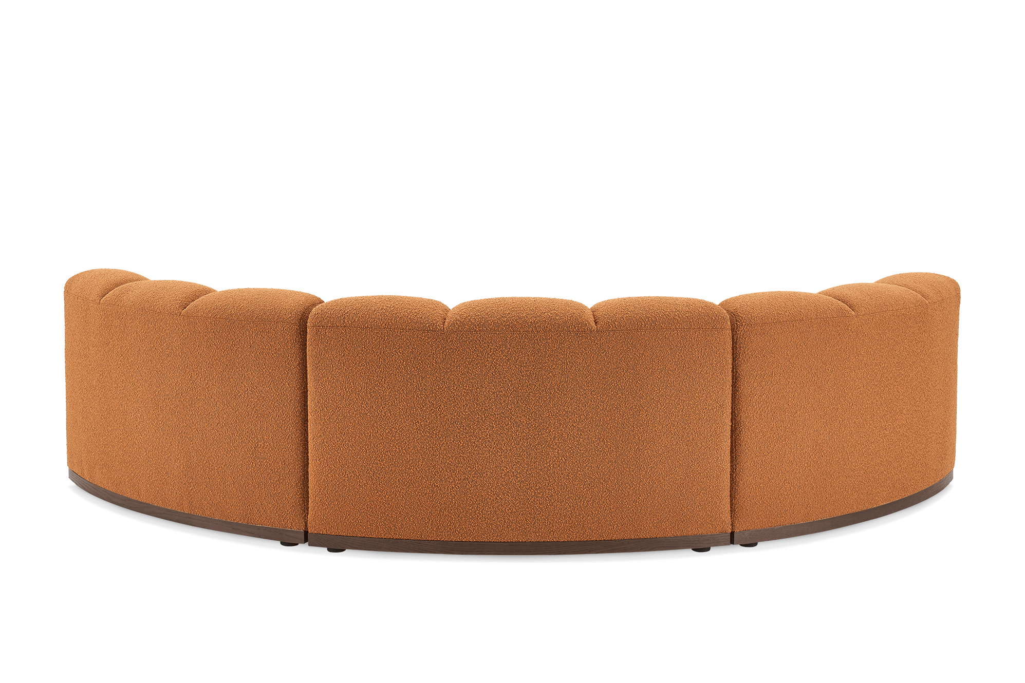 Marlow Performance Bouclé Curve 3 Seater Sofa 12