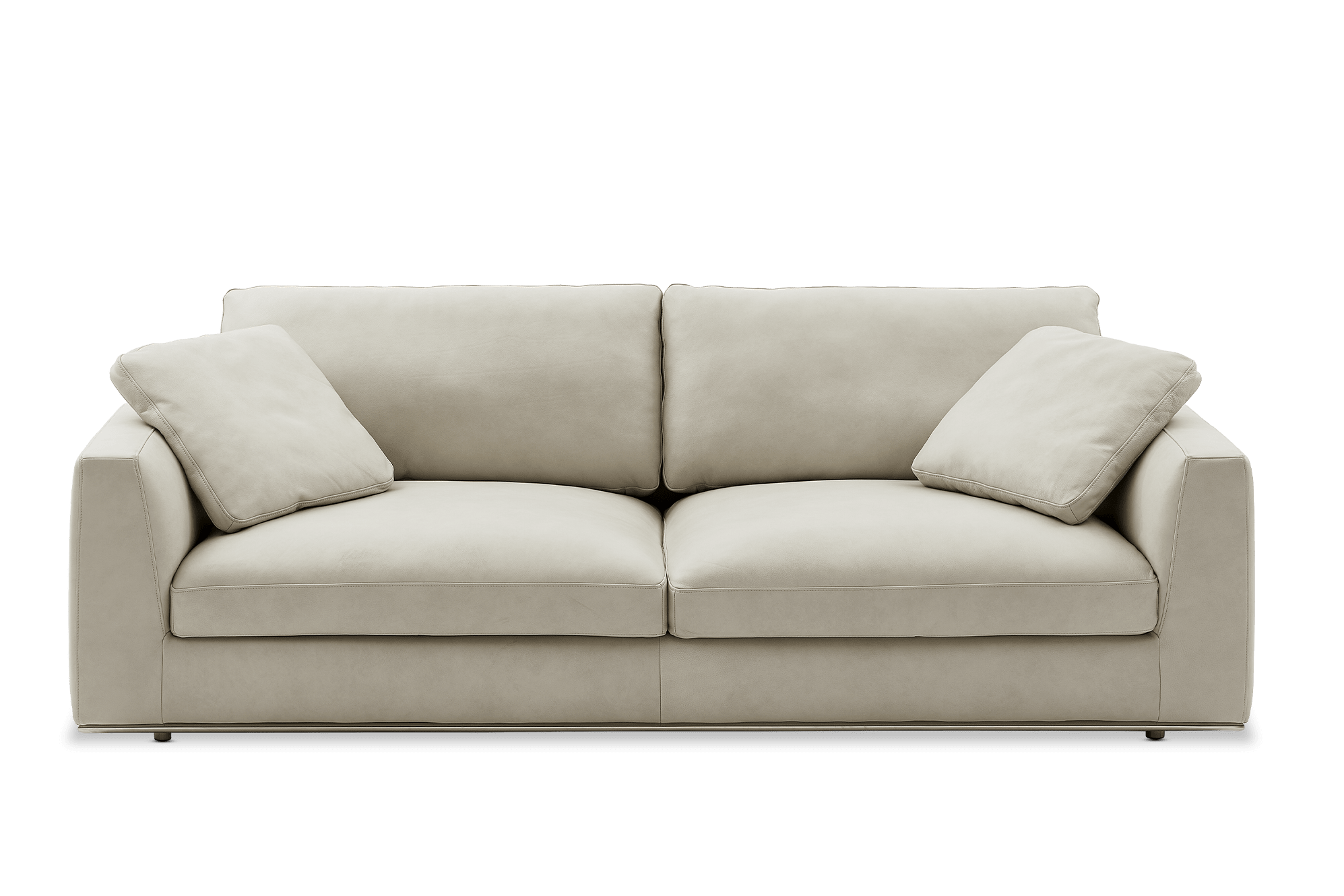 Hamilton Leather 3 Seater Sofa 1