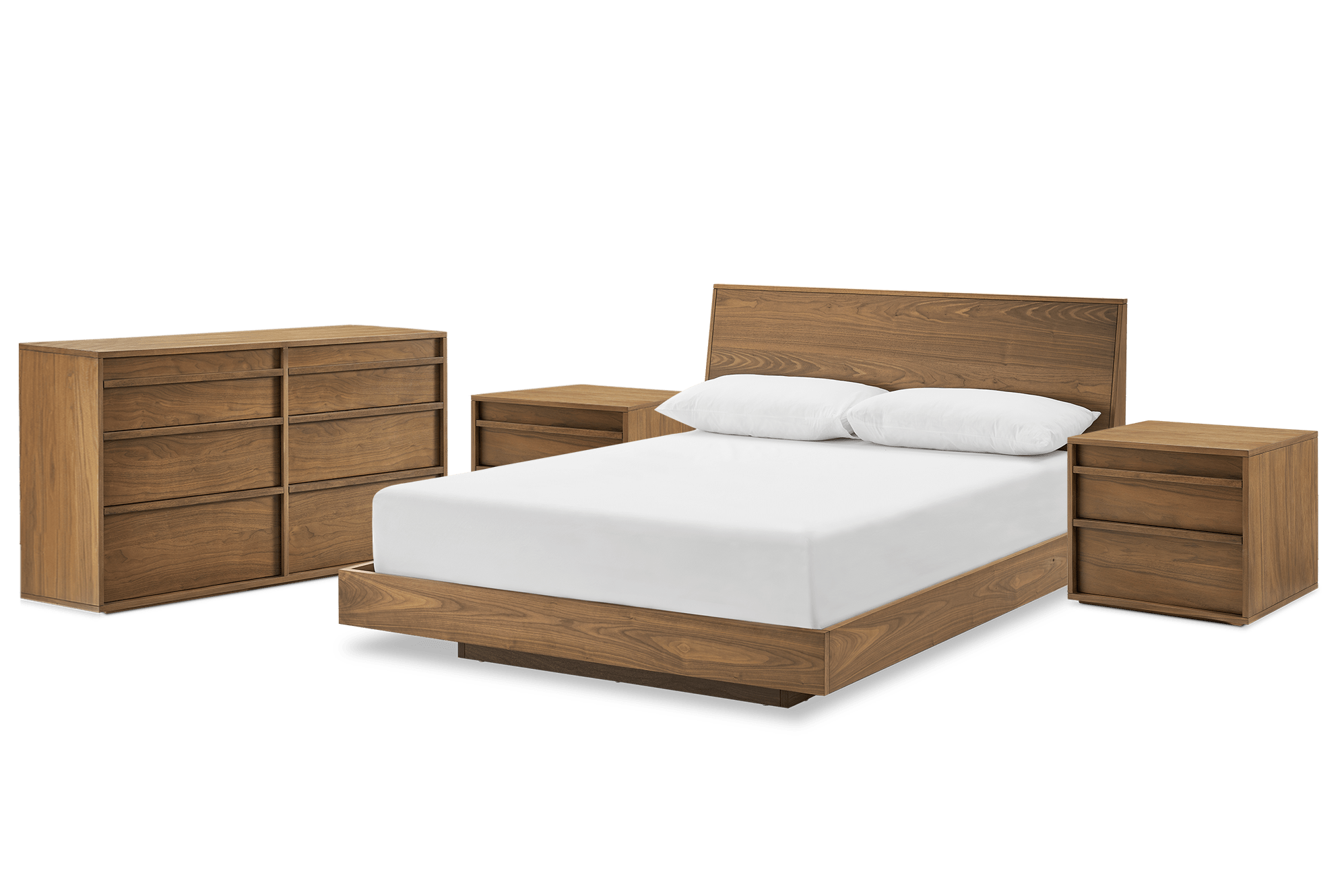 Joseph Build-Your-Own Bedroom Set, Walnut 1