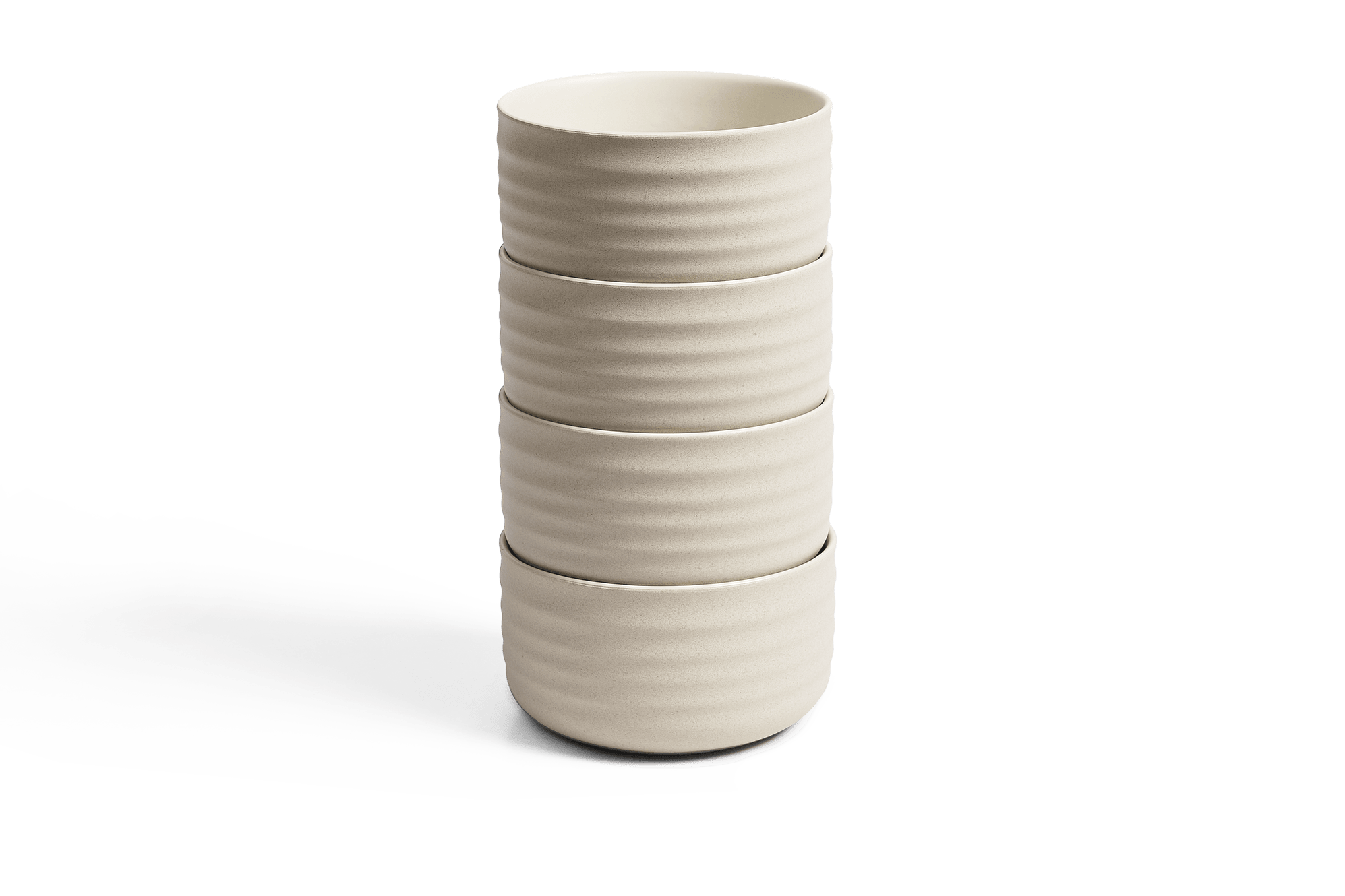 Audrey Sand Cereal Bowls, Set of 4
