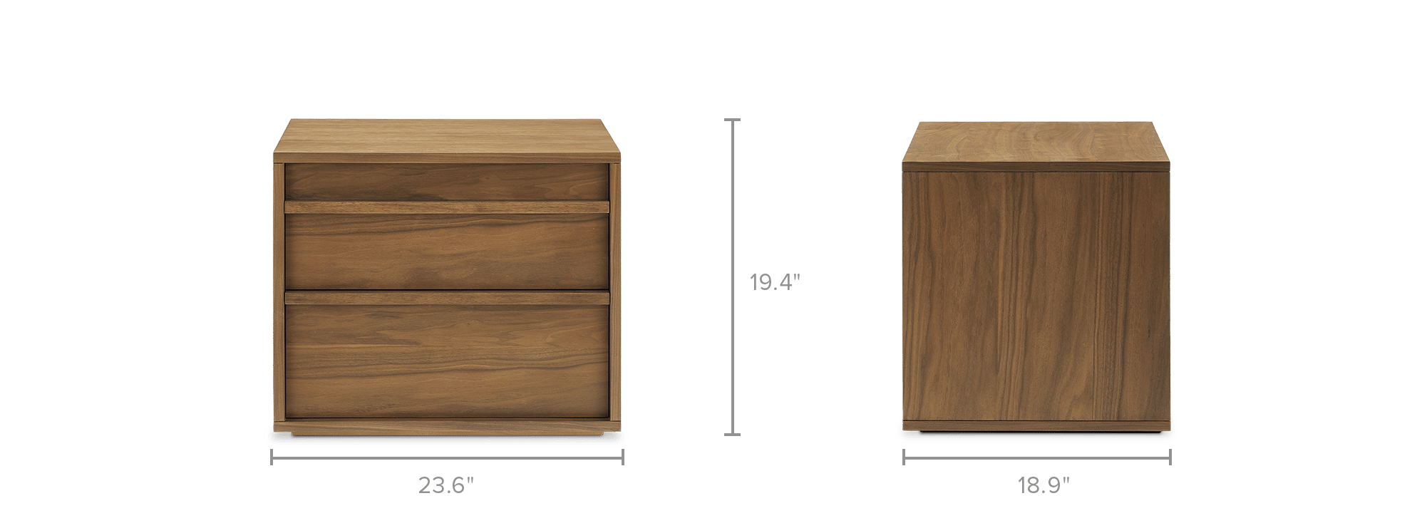 dimension of Joseph Nightstand