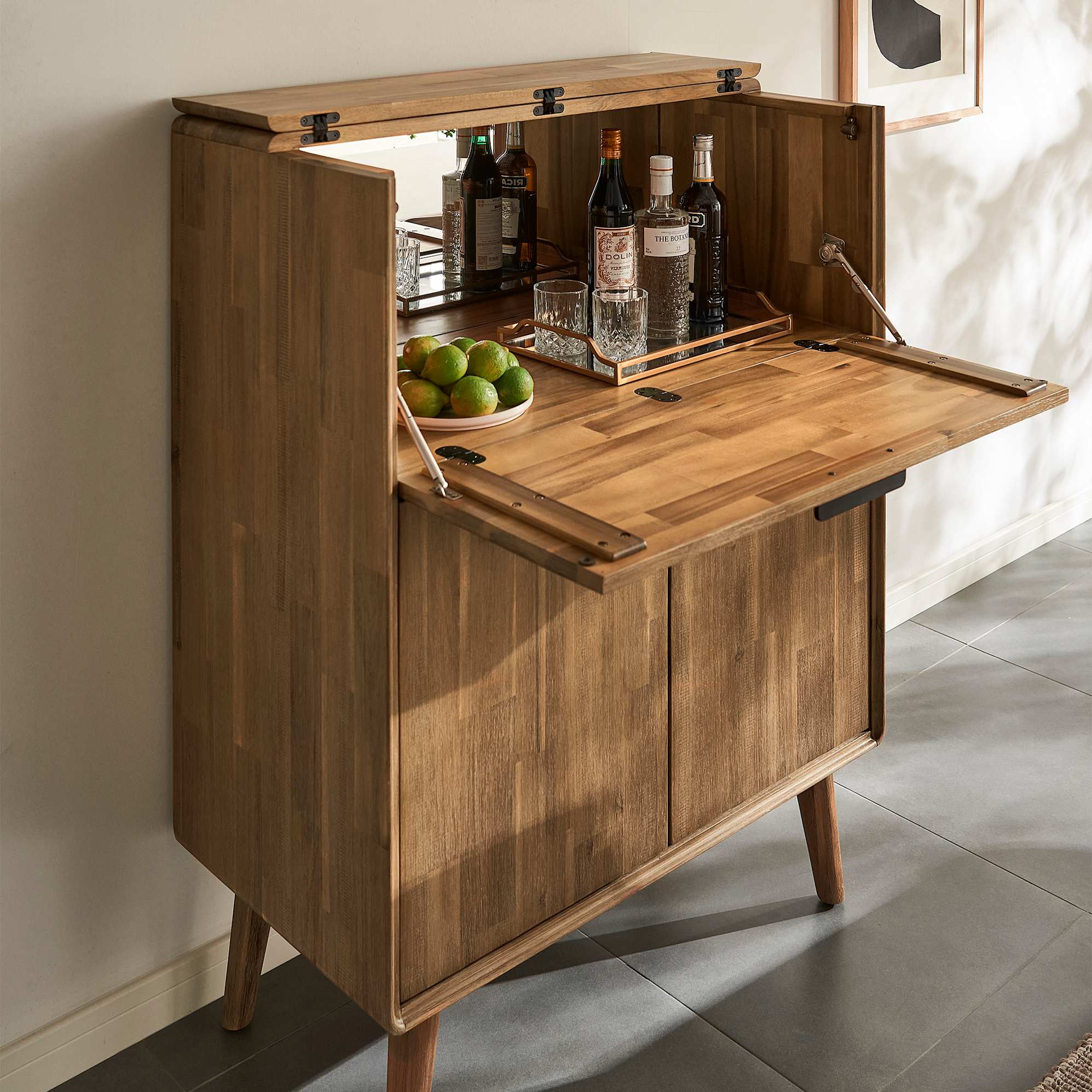 Seb Bar Cabinet, Tall 5