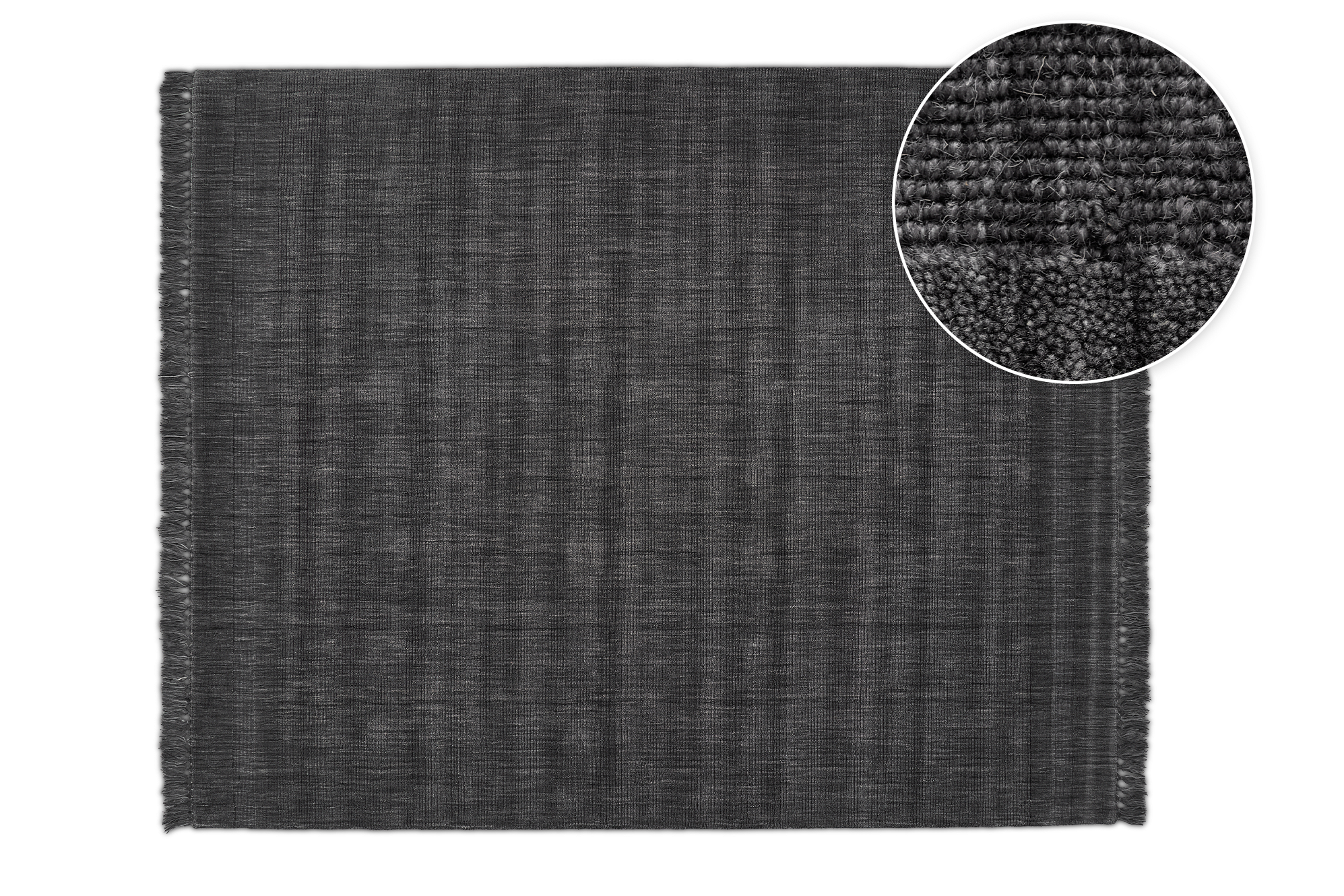 Monet Area Rug, Charcoal, 7.5’ x 9’