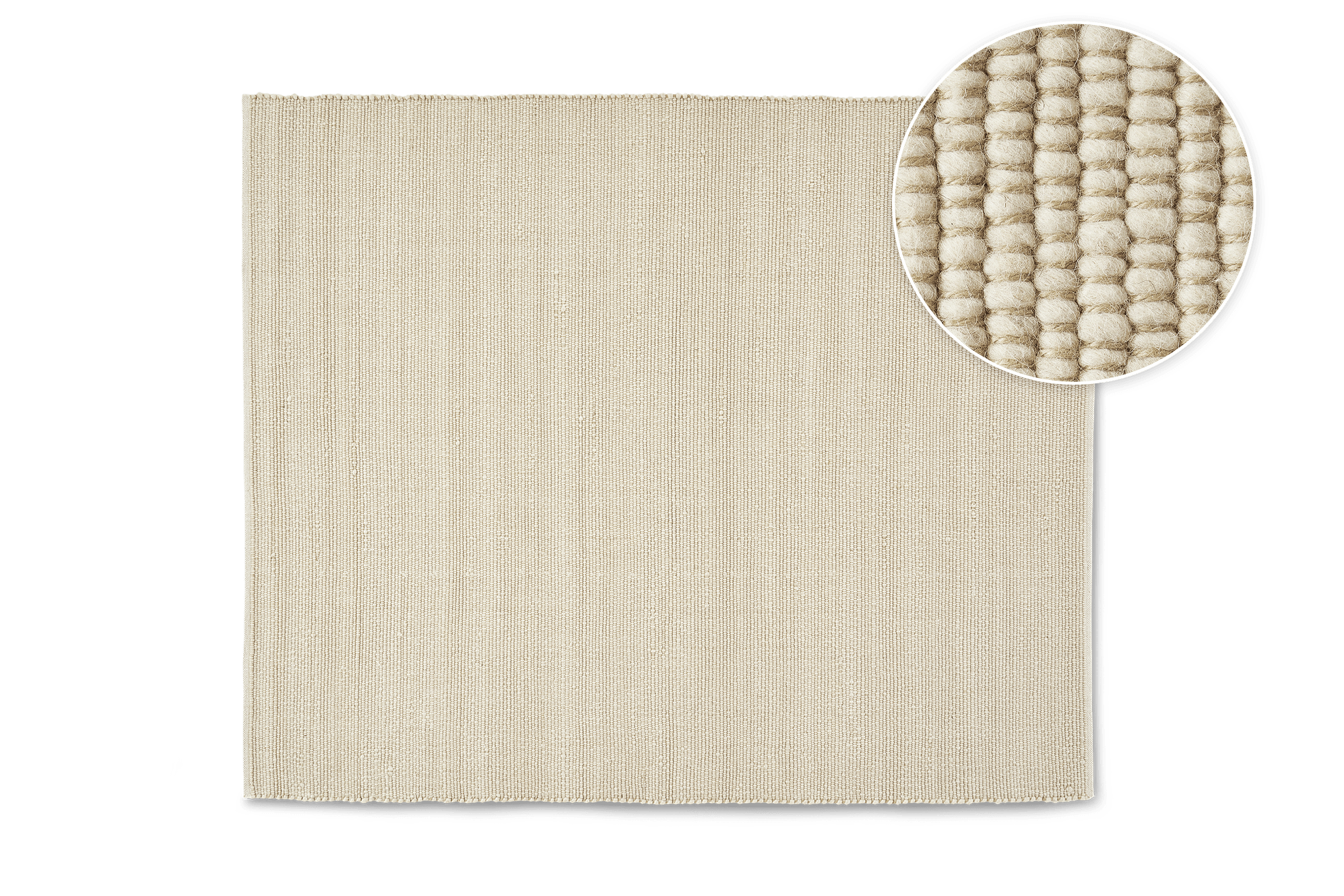 Abanna Area Rug, Oyster, 229 x 274cm