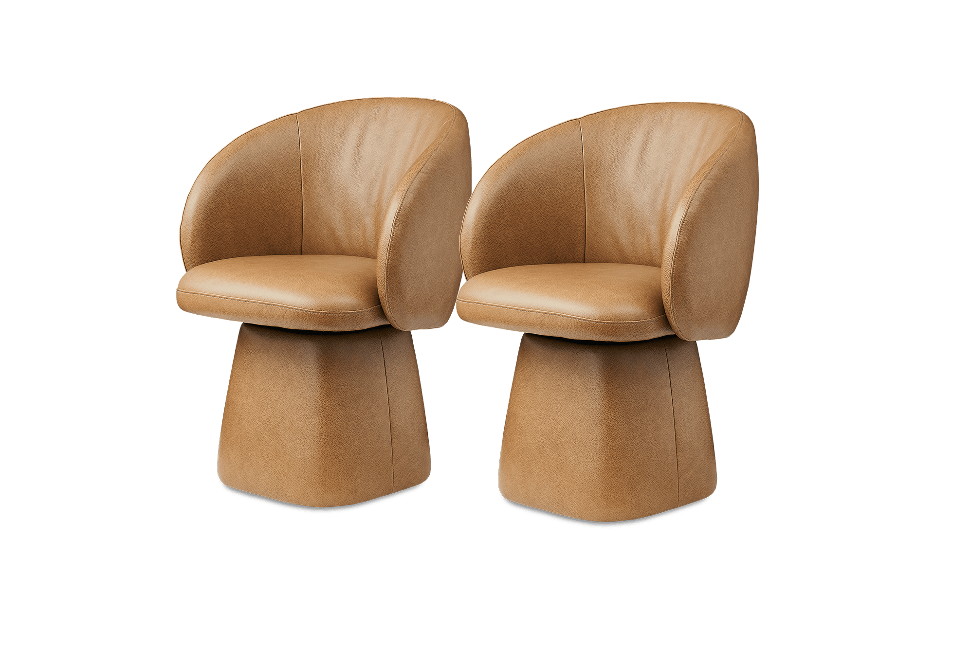 Cassidy Leather Swivel Chair