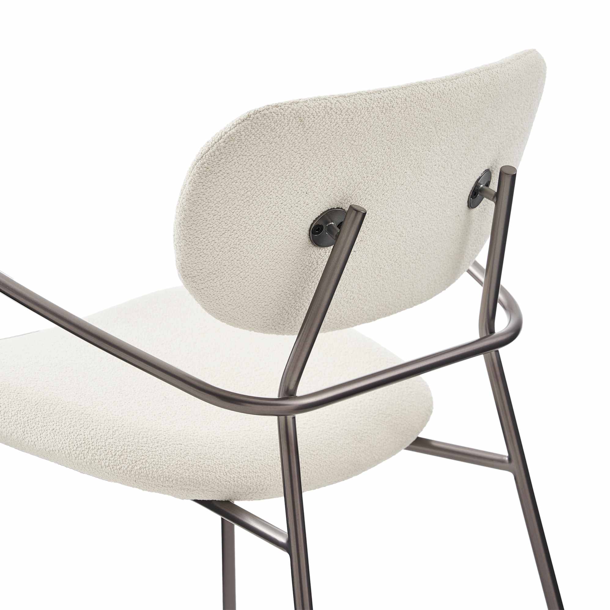 Winslow Performance Bouclé Dining Arm Chair 5