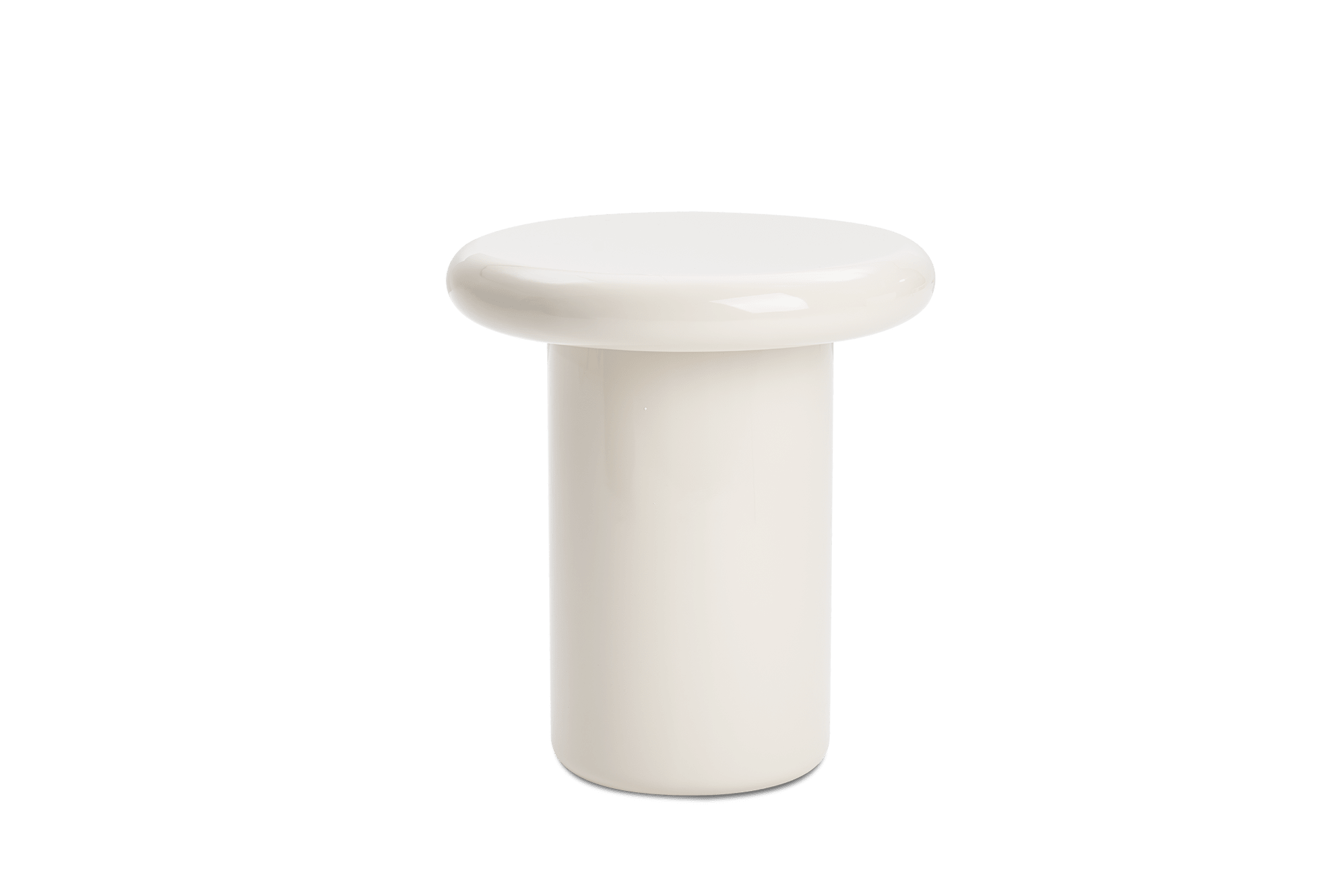 Bruno Side Table, Whitecap