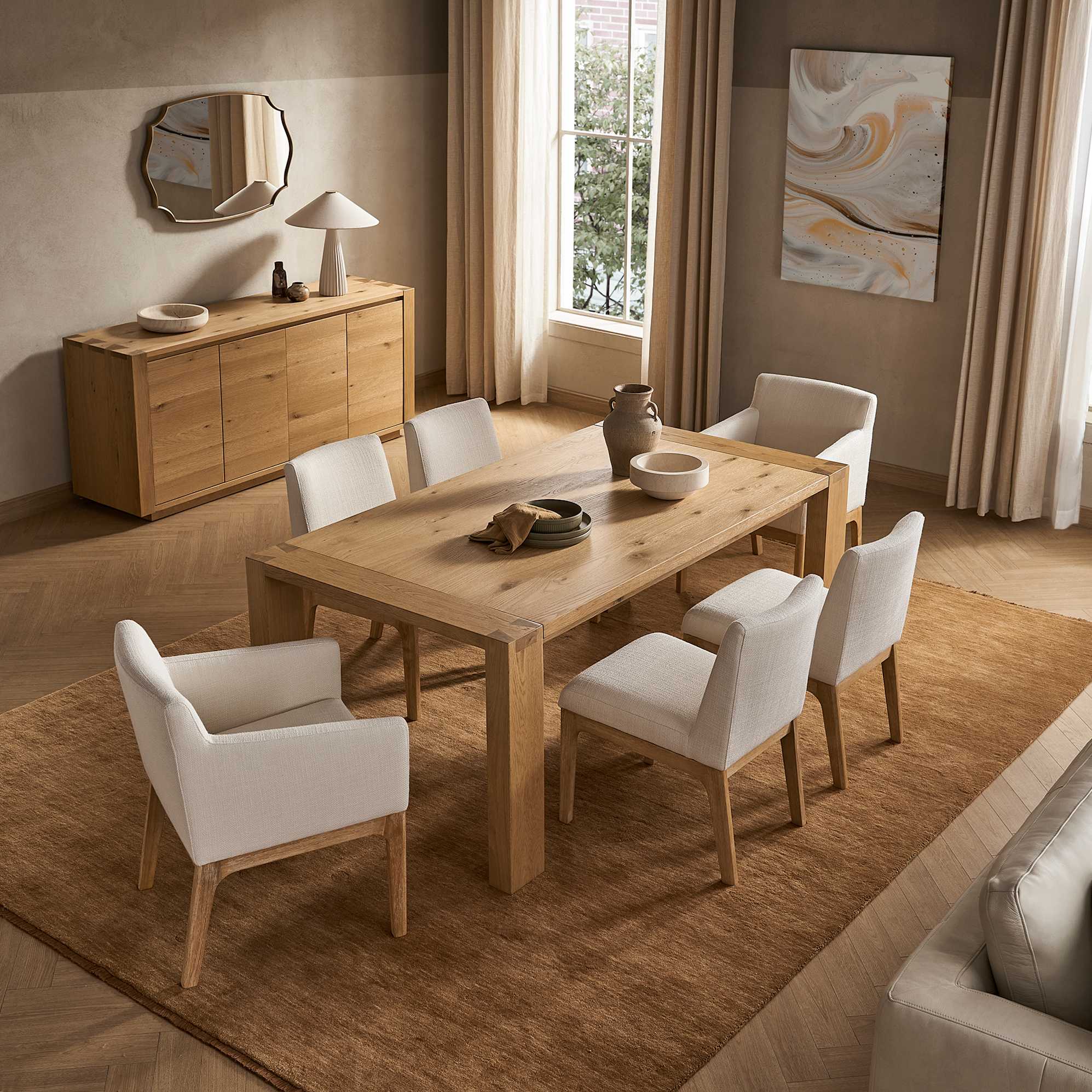 Elliot Performance Fabric Dining Chair 2