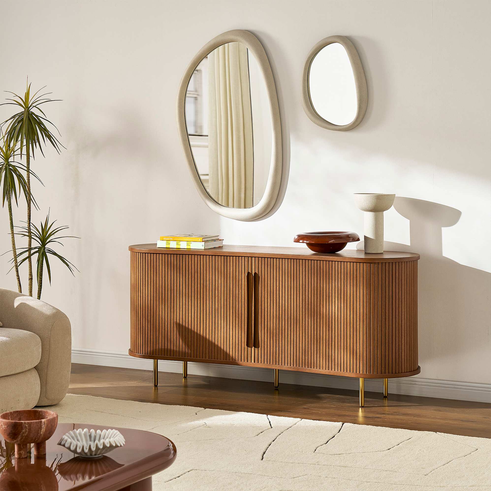 Luna Small Wall Mirror lifestyle