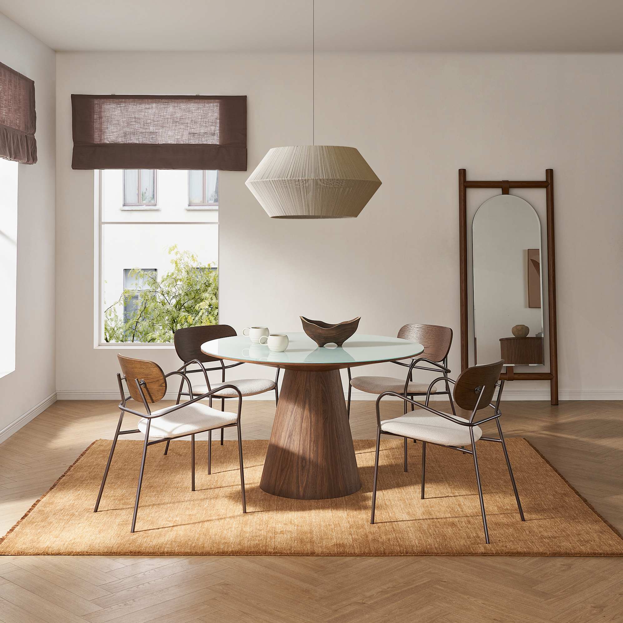 Winslow Bentwood Dining Arm Chair