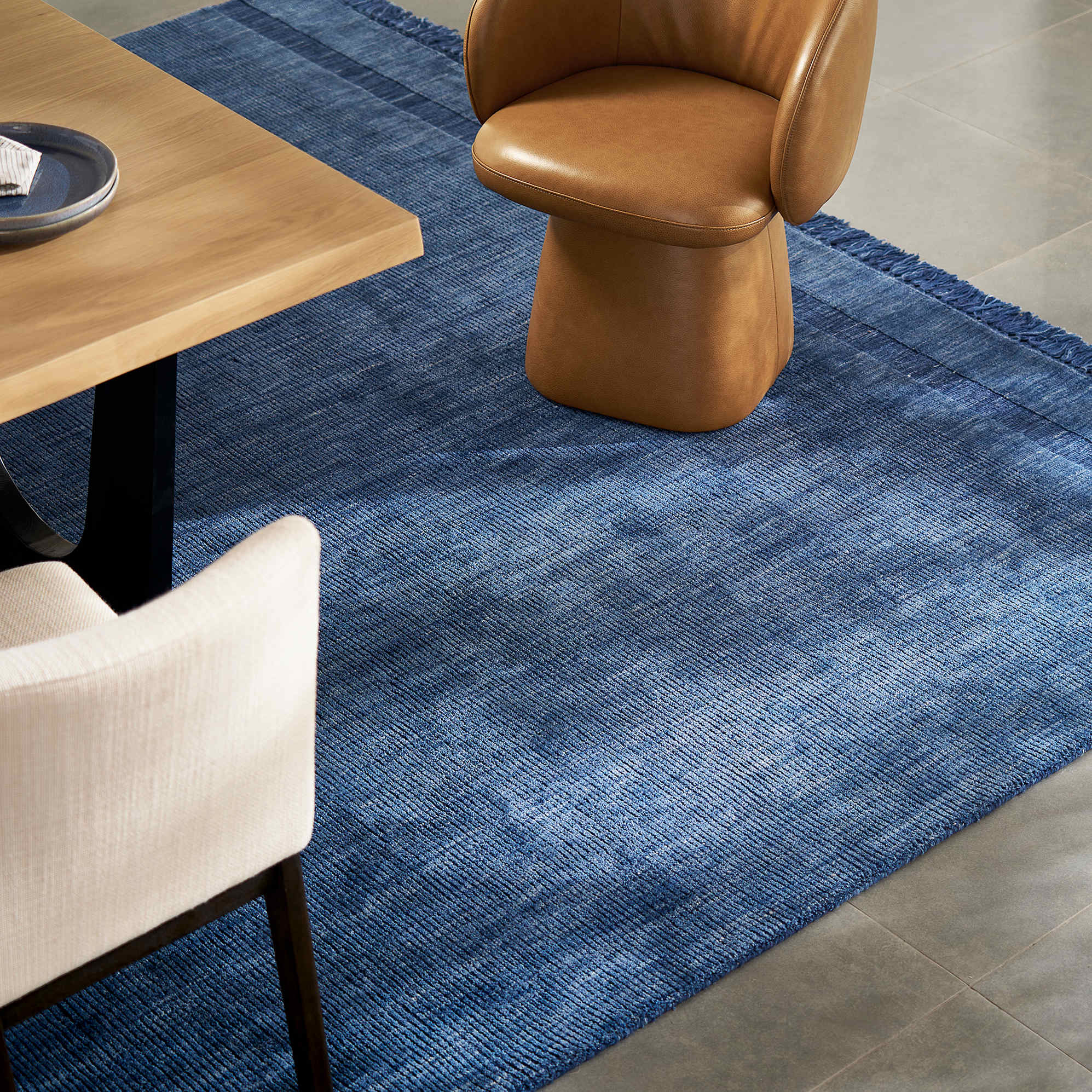 Monet Area Rug, Midnight, 153 x 244cm lifestyle
