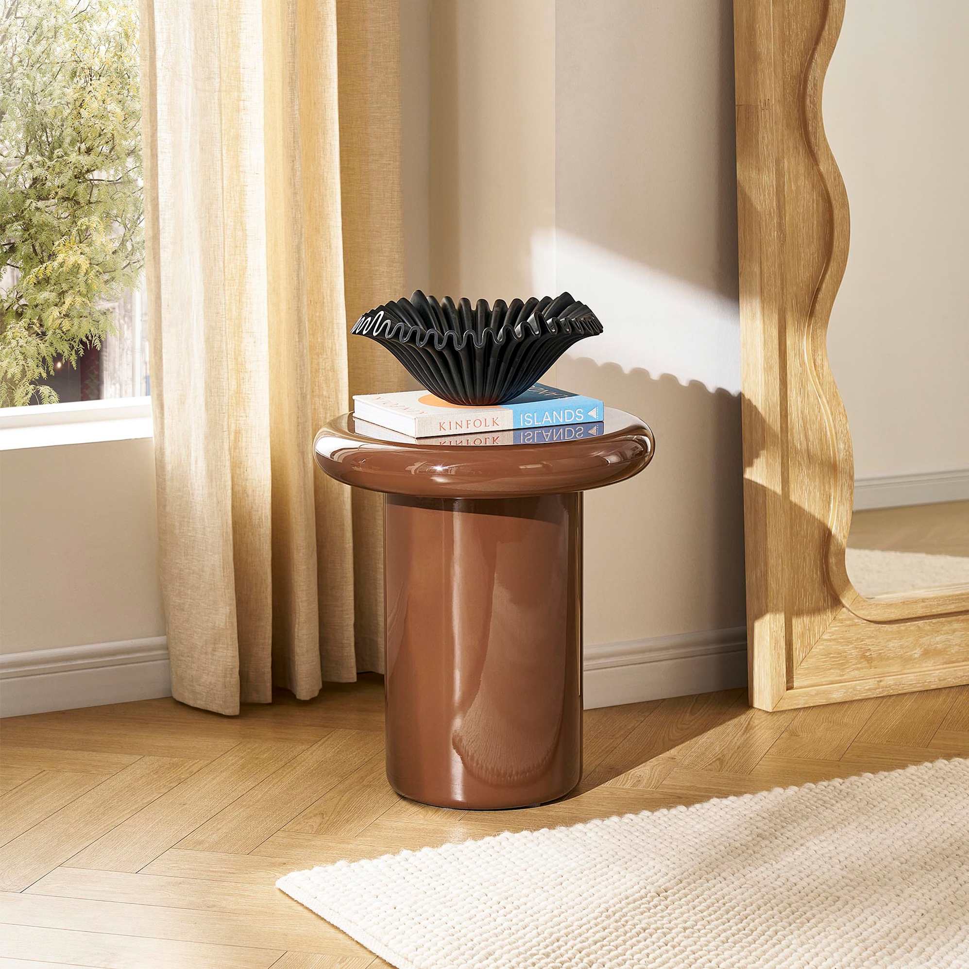 Bruno Side Table, Russet lifestyle