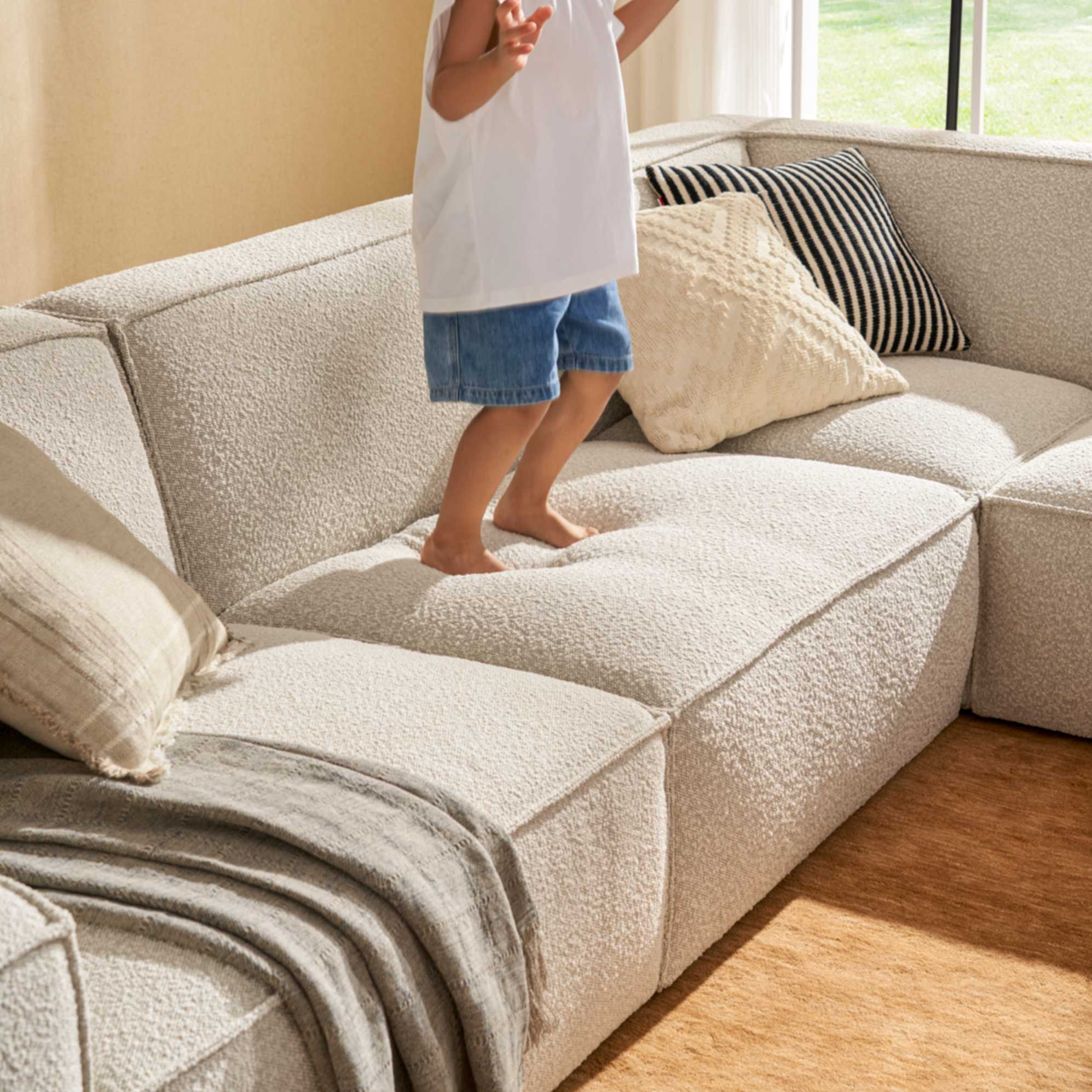 Jonathan Extended Side Chaise Sectional Sofa 5