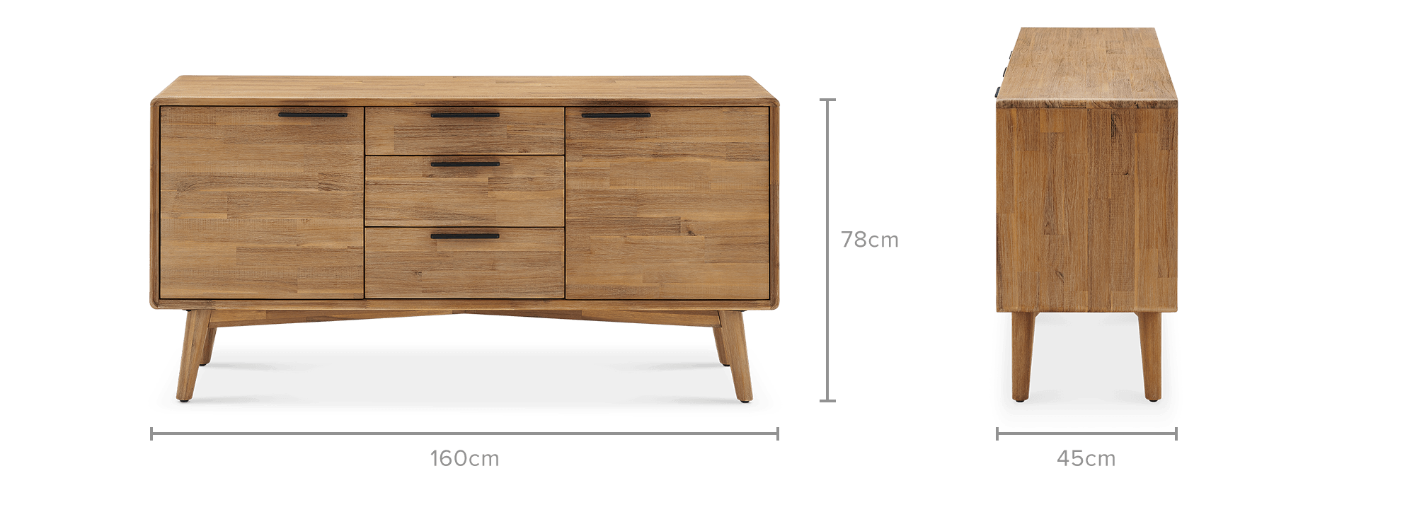 dimension of Seb Sideboard