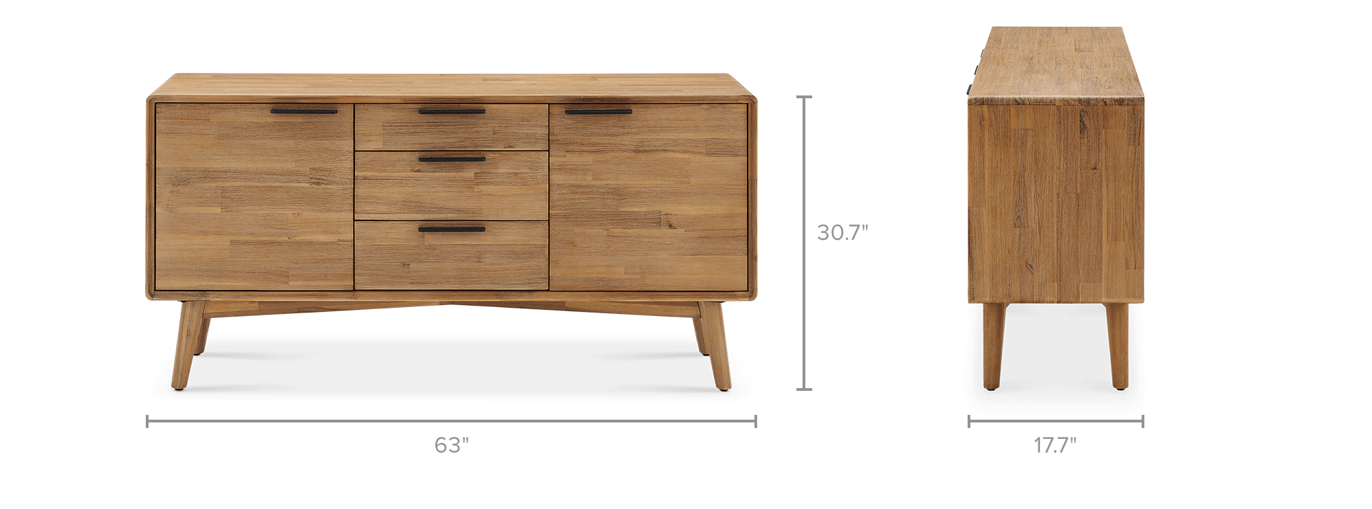 dimension of Seb Sideboard