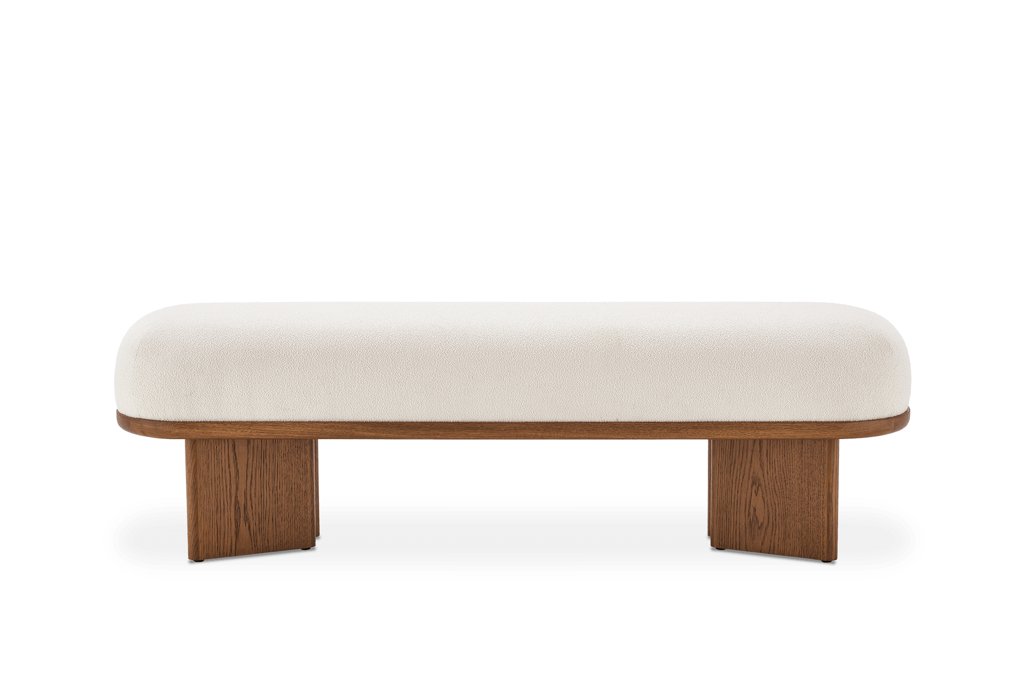 Abbey Bench 59.1", (Performance Cambria Boucle) Chalk