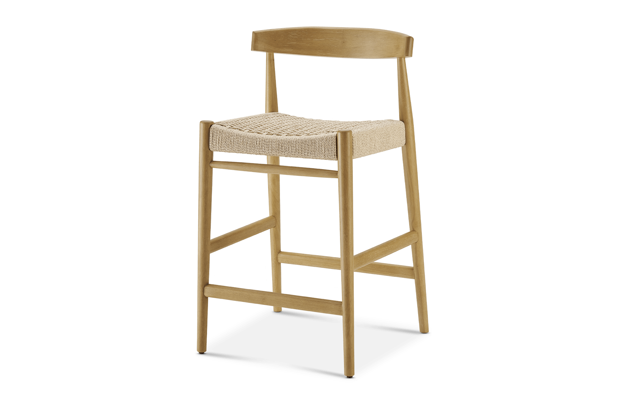 Austen Counter Stool, White Wash