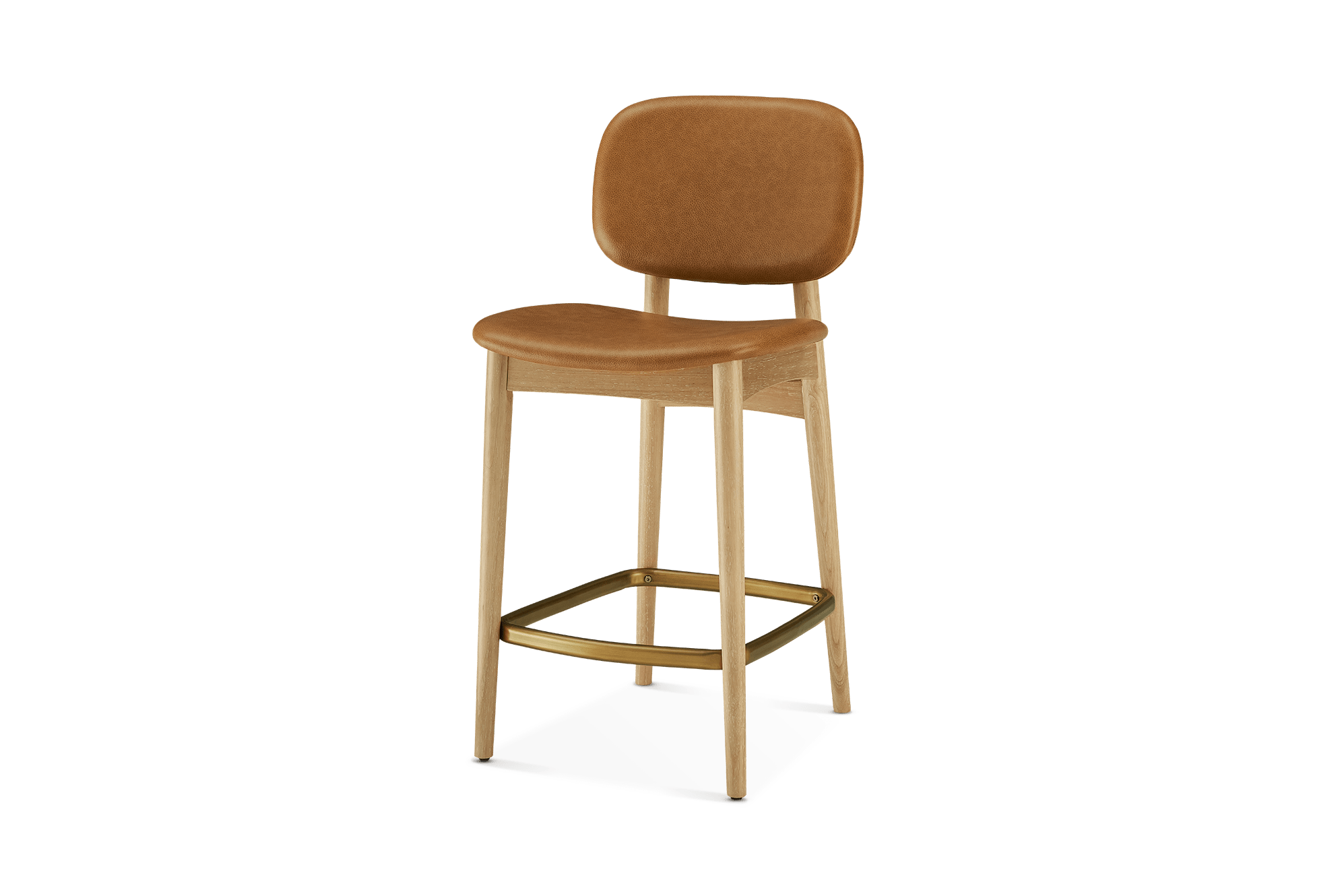 Kelsey Leather Counter Stool